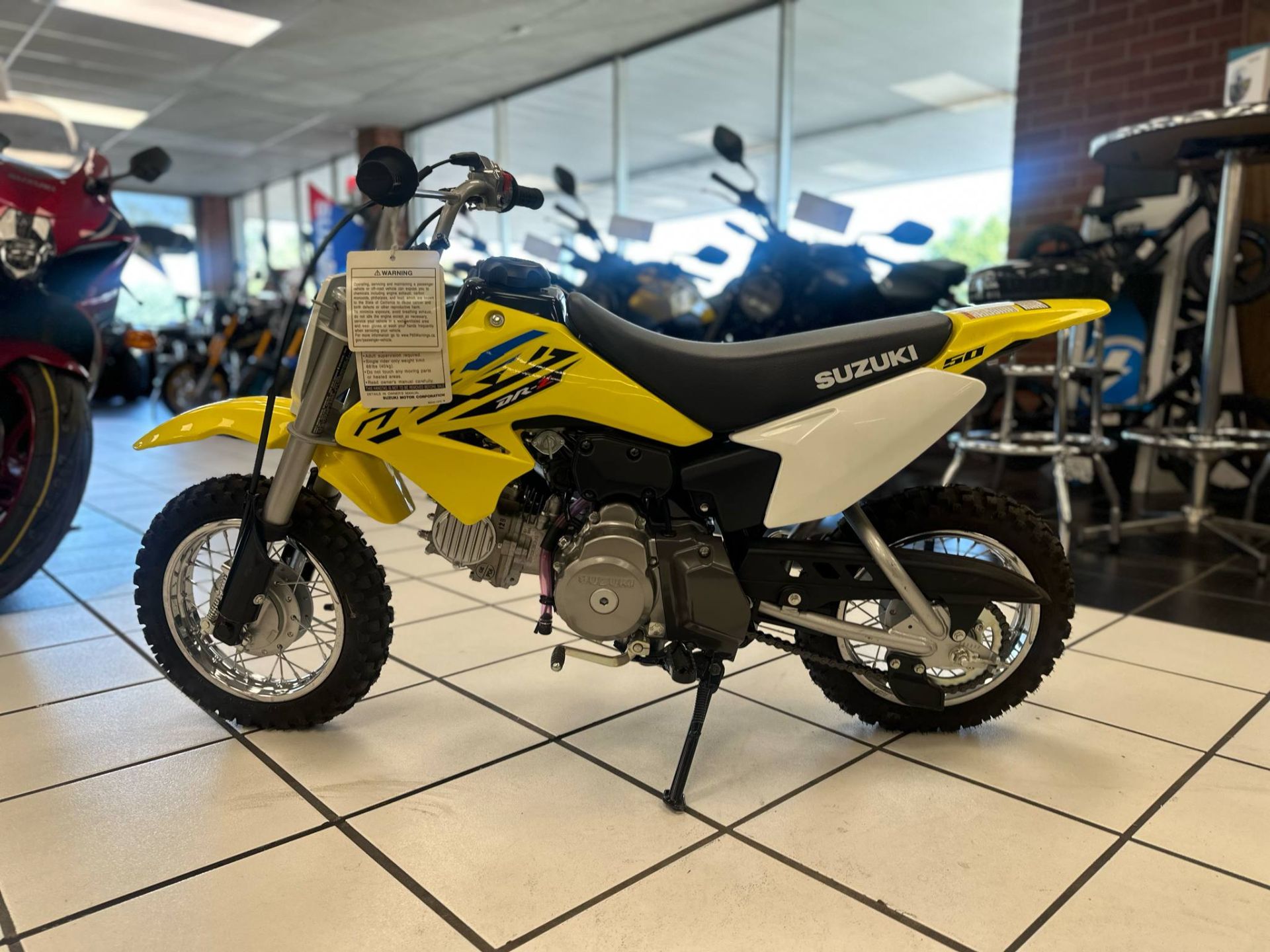 Used 2024 Suzuki DR-Z50 Champion Yellow No. 2 PRE100129