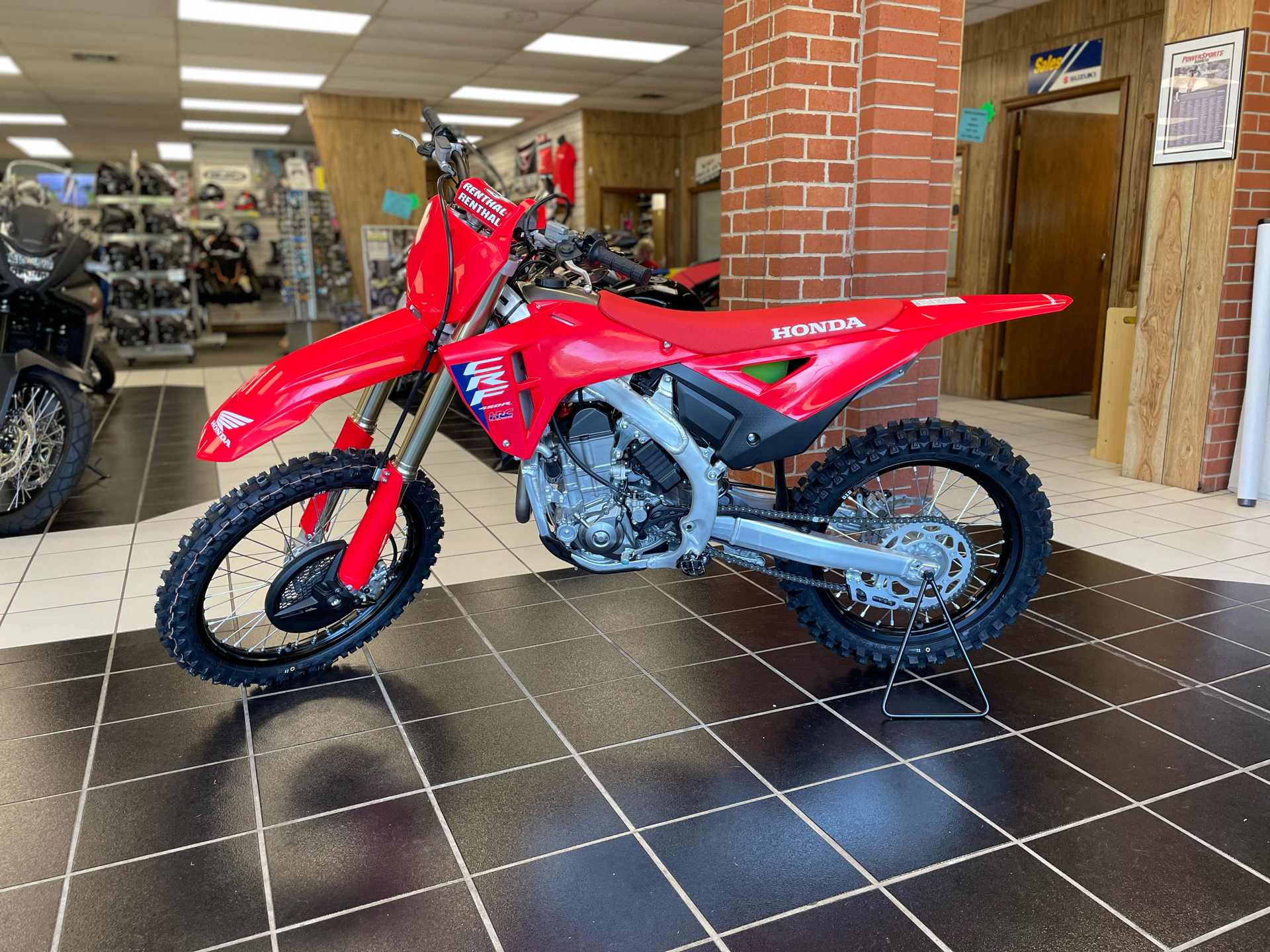 New 2025 Honda CRF450R Red HON800859 Motorcycles in Oklahoma City OK