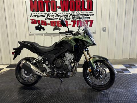 Used 2023 Honda CB500X ABS Motorcycles in Utica, NY Stock Number