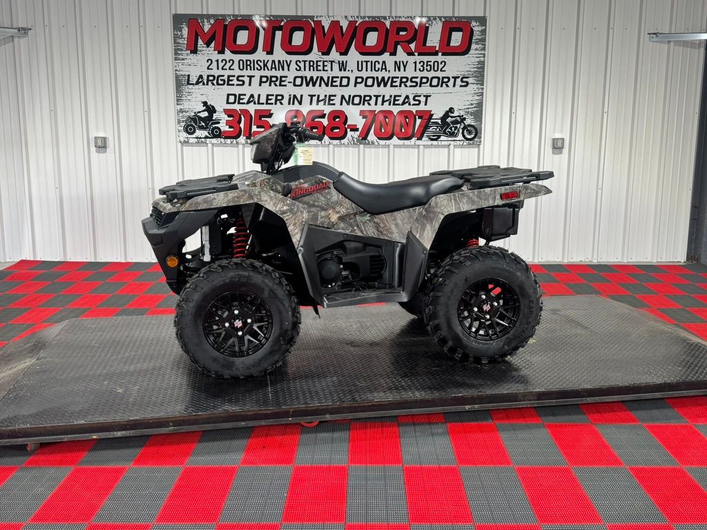 2025 Suzuki KingQuad 500AXi Power Steering SE Camo 1