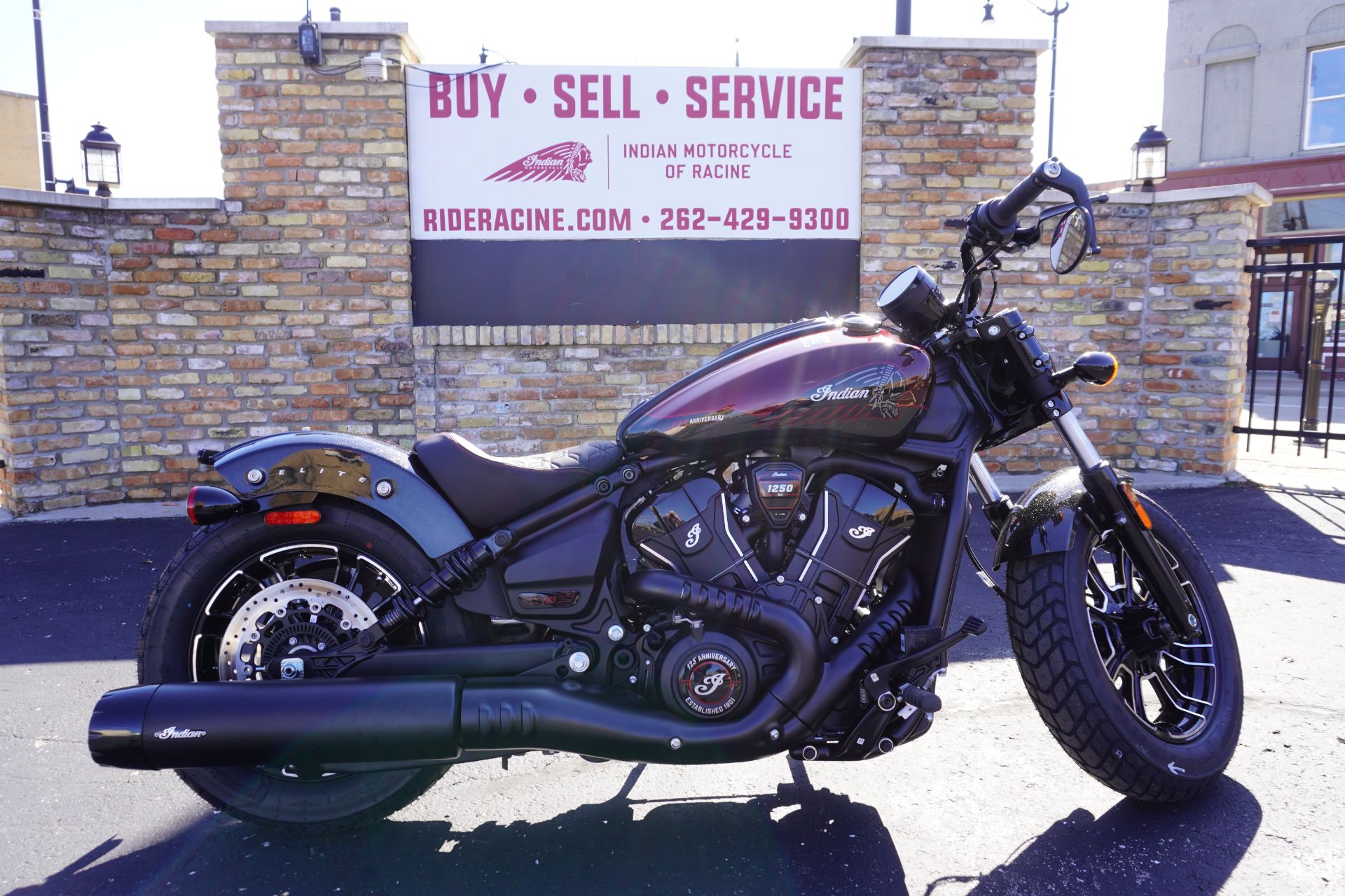 New 2026 Indian Motorcycle Scout® Bobber 125th Anniversary Edition