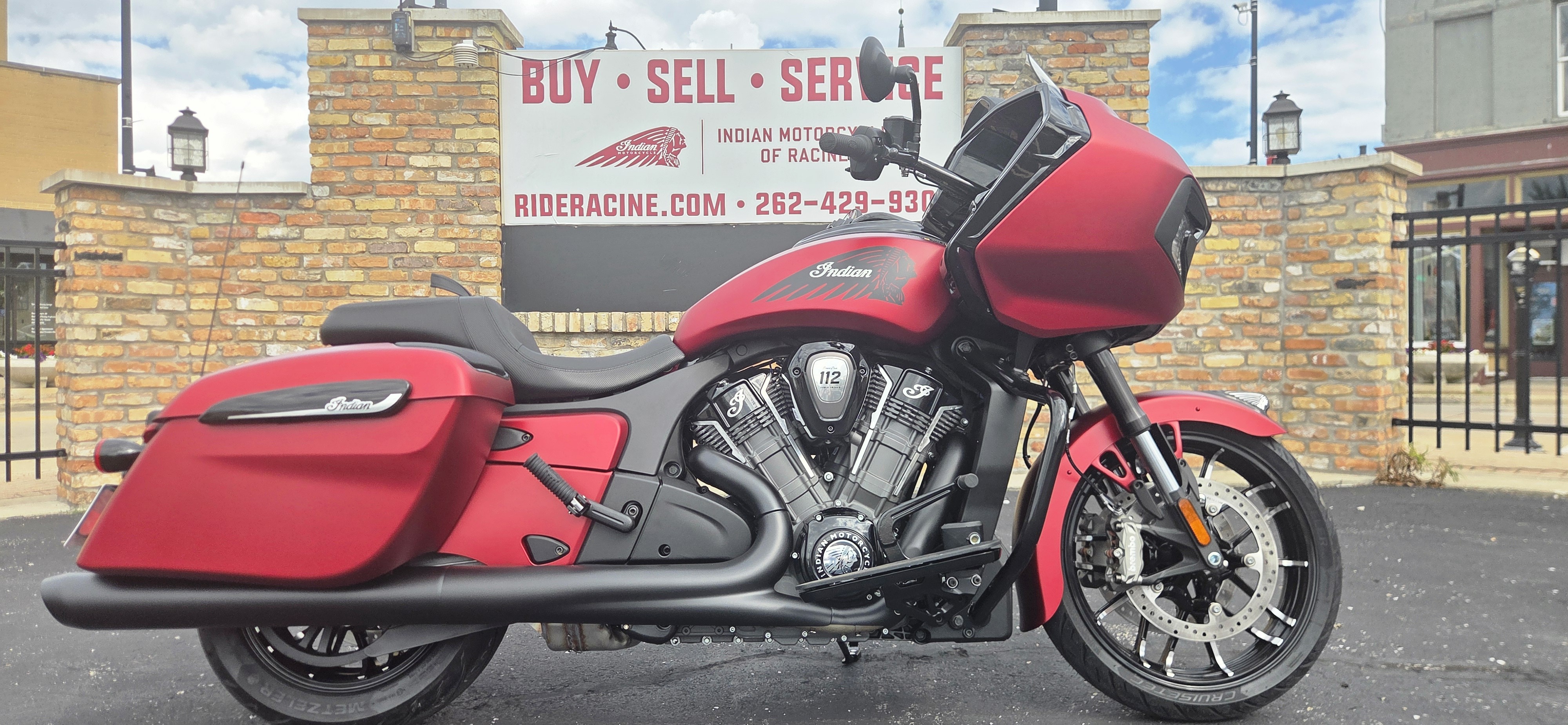 New 2026 Indian Motorcycle Challenger® Dark Horse® 112 with