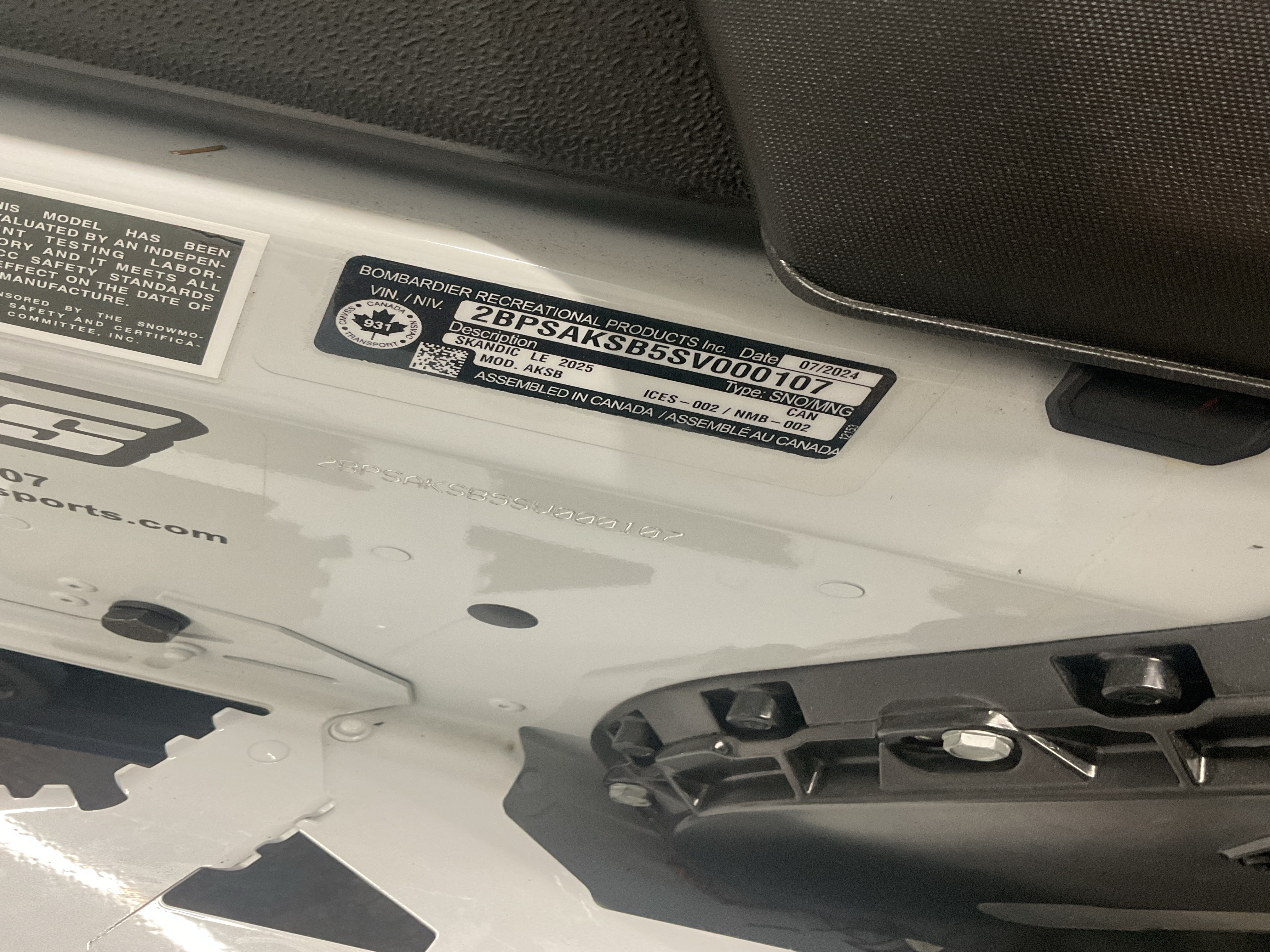 2025 Ski-Doo Skandic LE 600 ACE ES Silent Cobra WT 1.5 Track 20 in. in Fort Kent, Maine - Photo 5