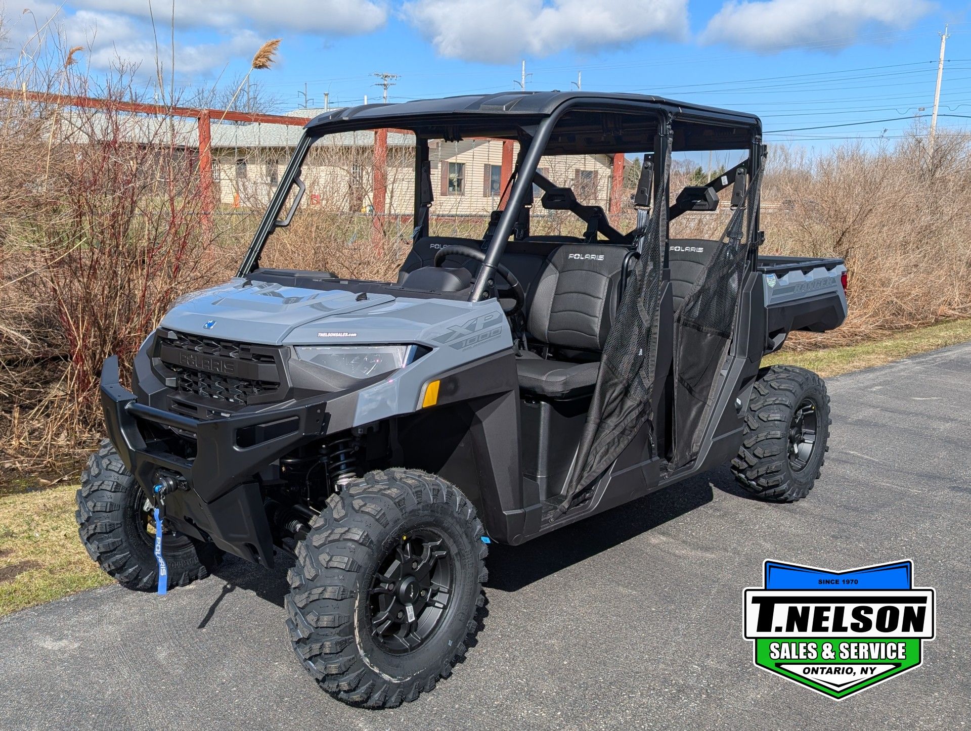 フォクトレンダー　トリガーワインダー　グレー New 2026 Polaris Ranger Crew XP 1000 Premium Stealth Gray