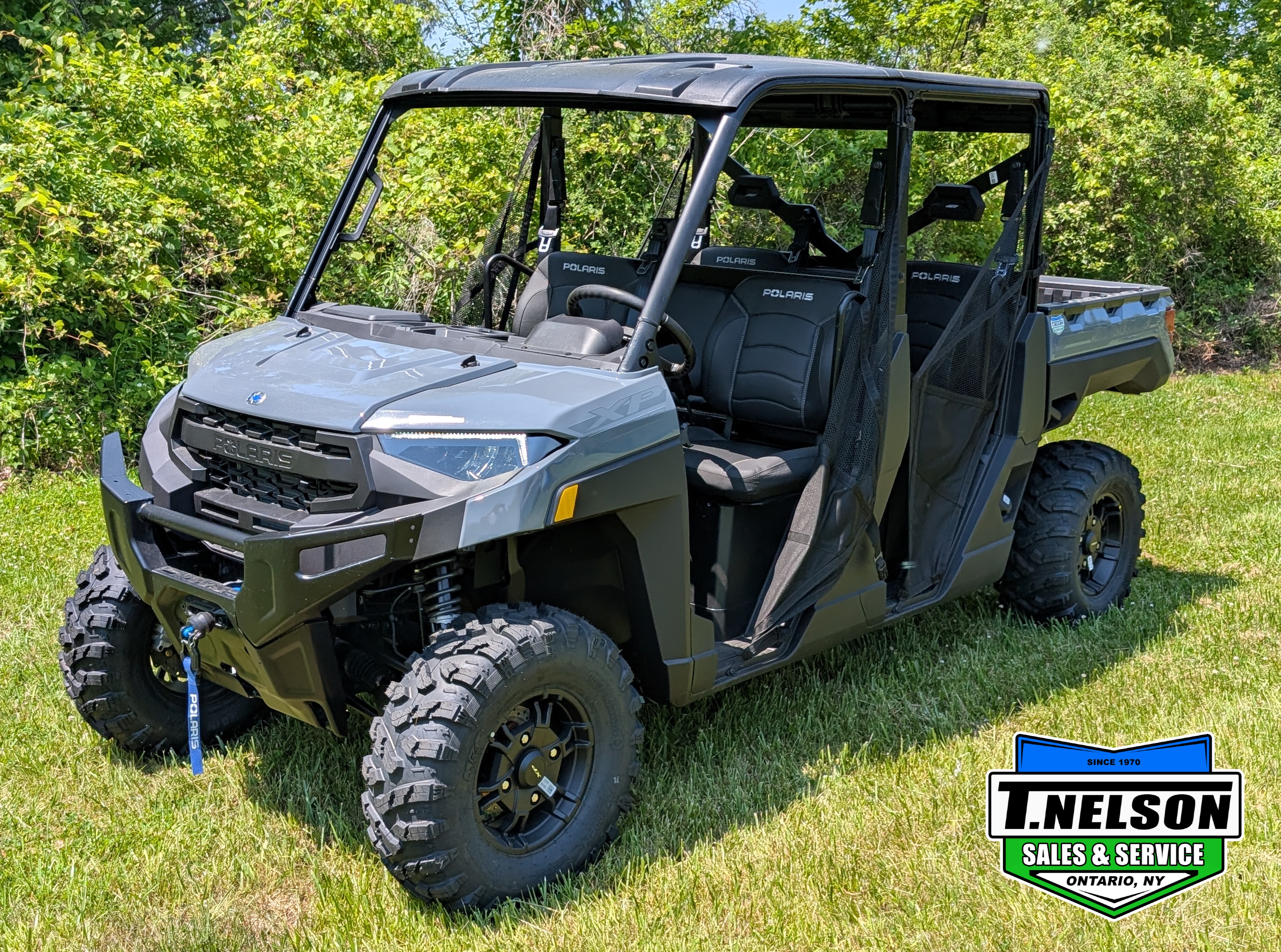 New 2026 Polaris Ranger Crew XP 1000 Premium Stealth Gray