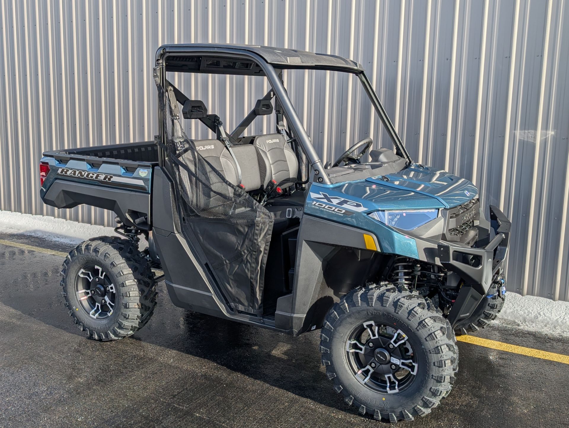 New 2026 Polaris Ranger XP 1000 Premium Blue Labyrinth | Utility