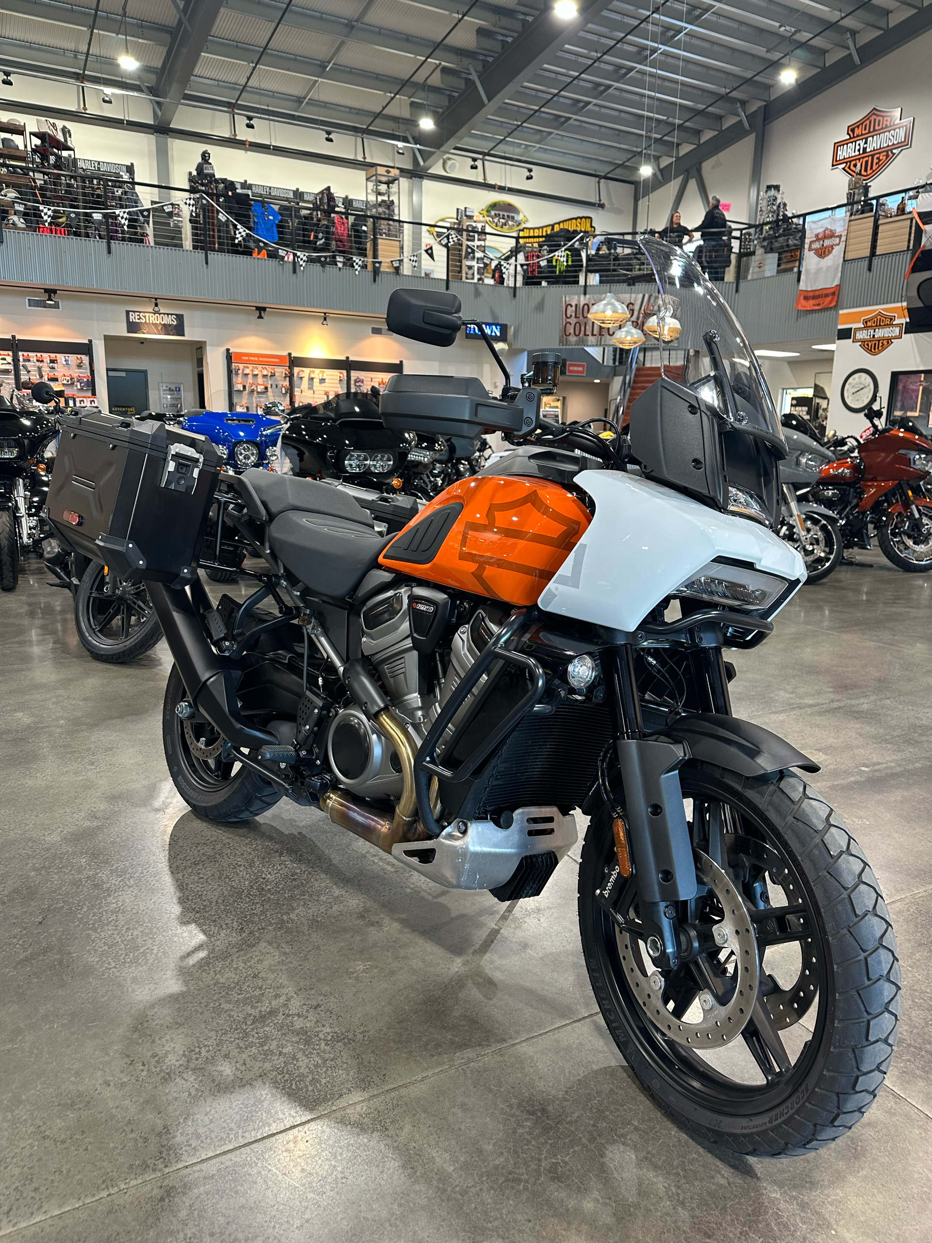 Adventure Touring Hd Pan America Seat Height New 2024 Harley