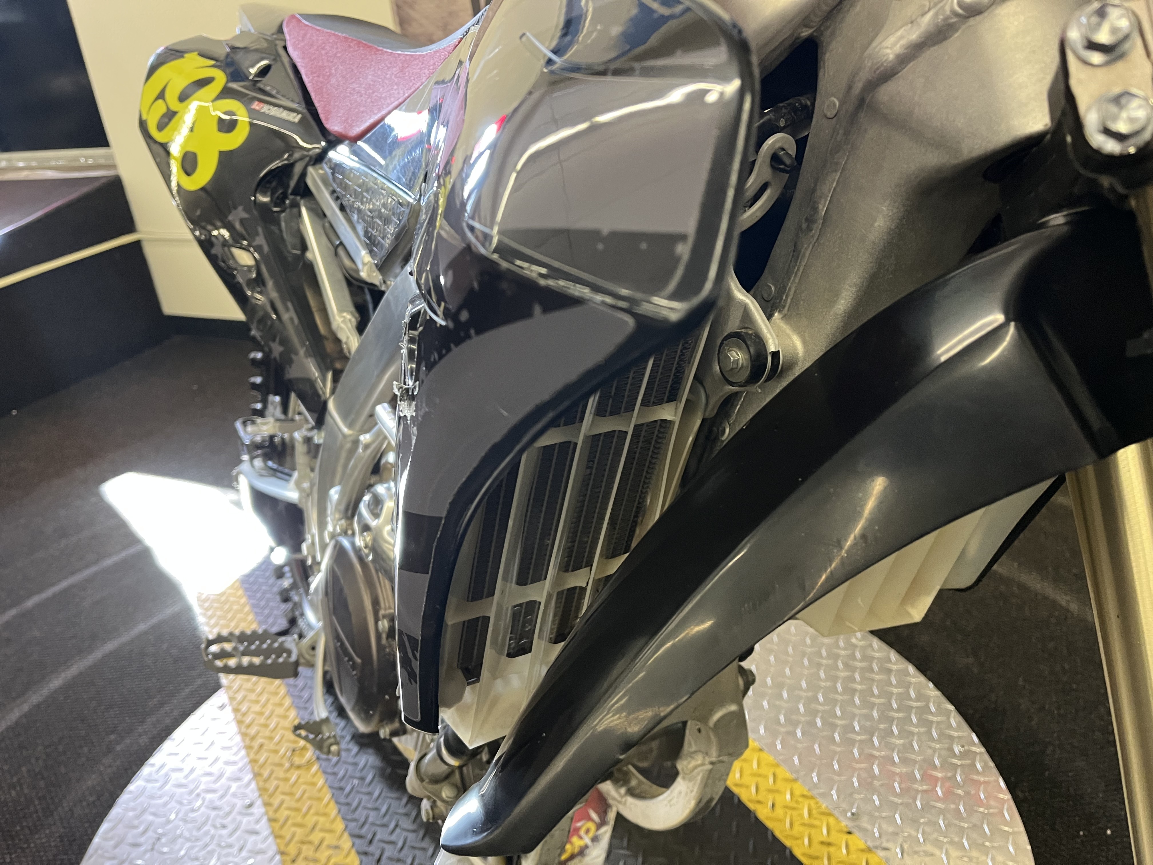 Used 2017 Yamaha YZ450F | Motorcycles in Tyrone PA | 011623 White