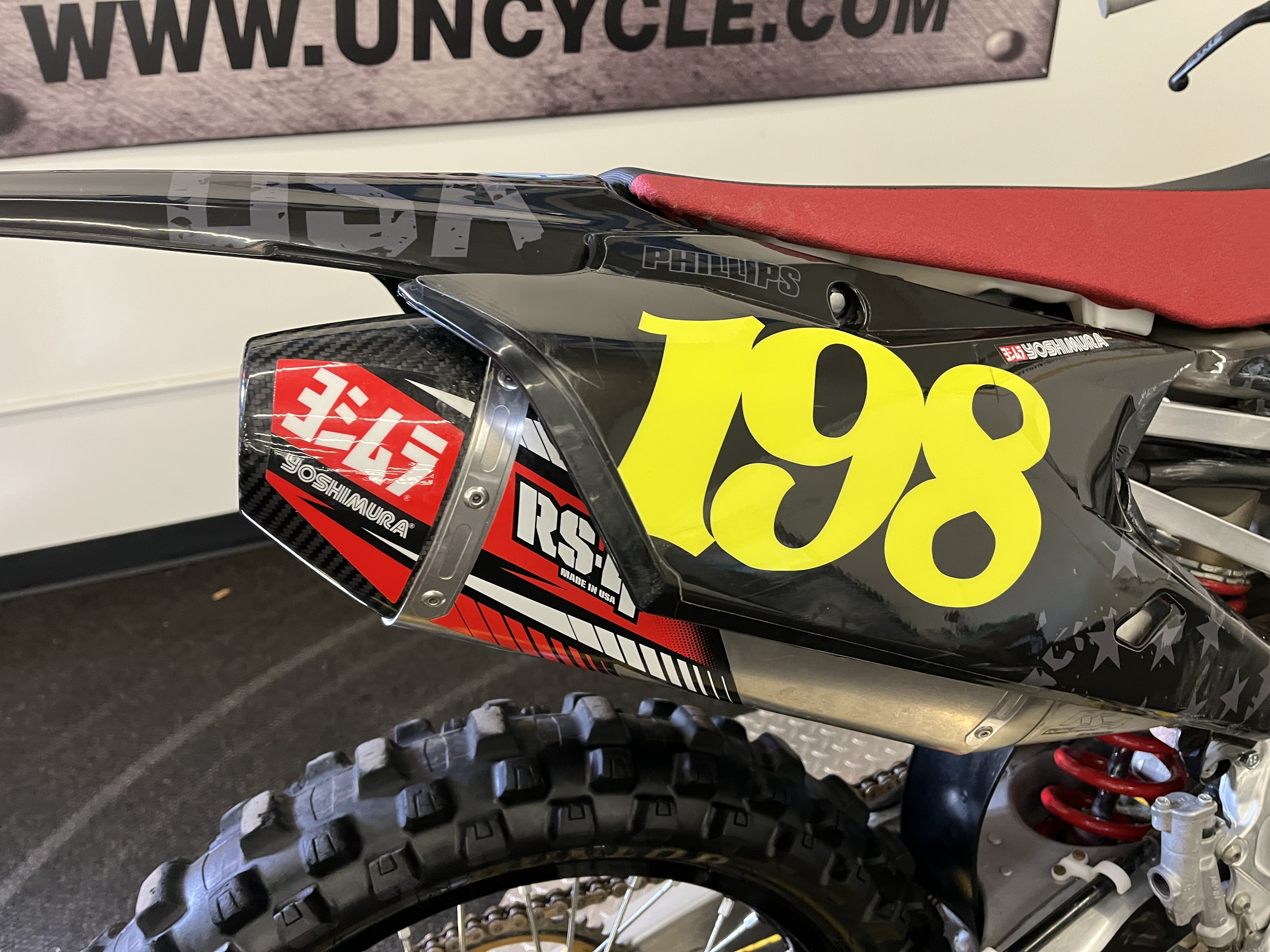 Used 2017 Yamaha YZ450F | Motorcycles in Tyrone PA | 011623 White