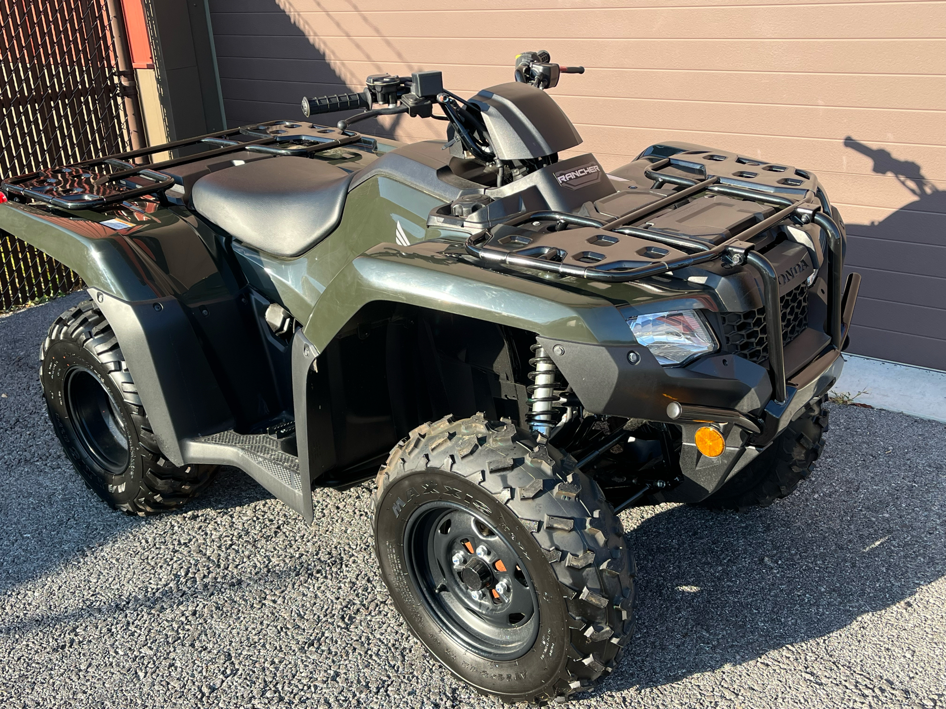 New 2025 Honda FourTrax Rancher | ATVs in Tyrone PA | 0696 Black