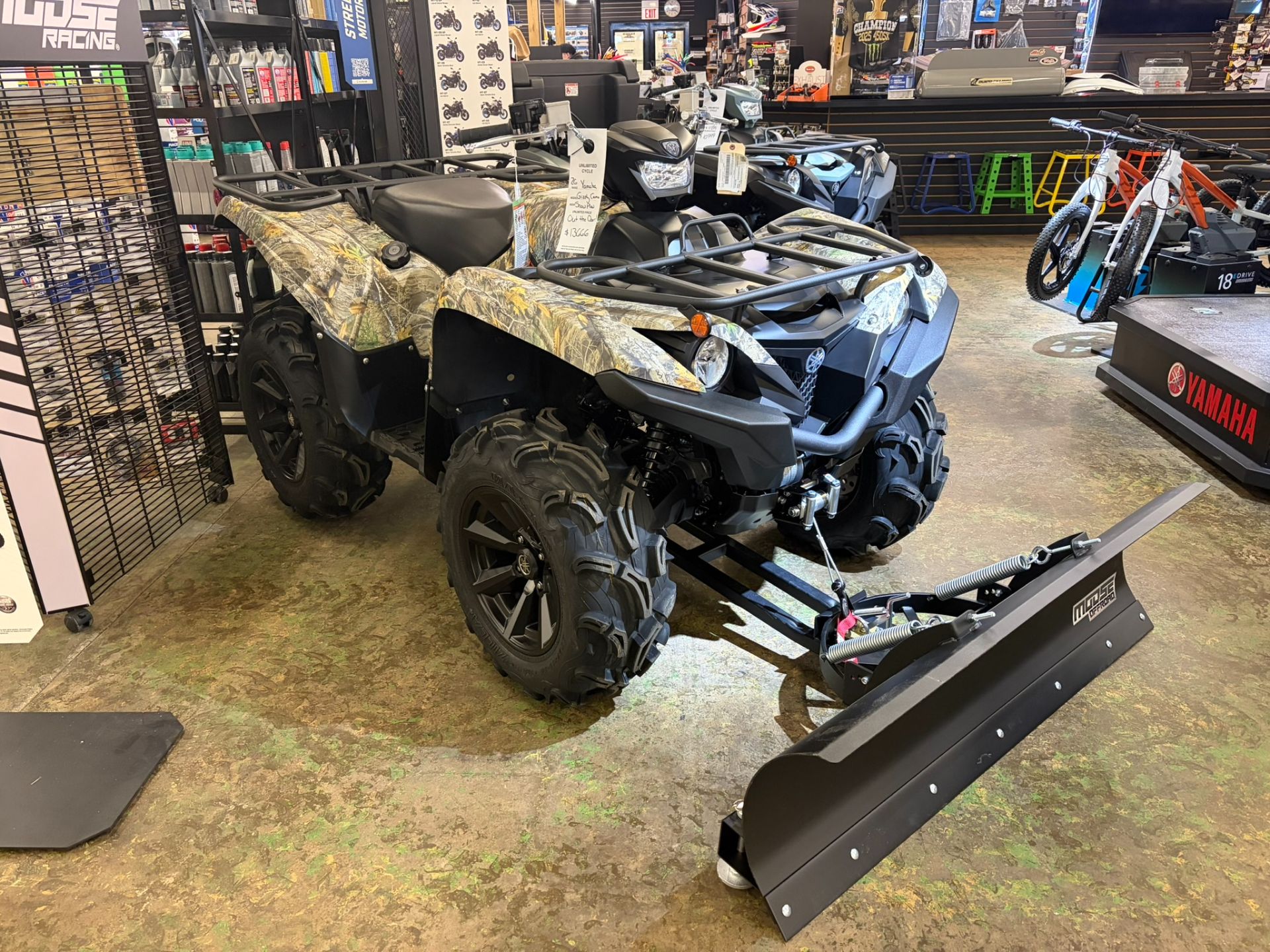 New 2026 Yamaha Grizzly EPS Camo | ATVs in Tyrone PA | 5153