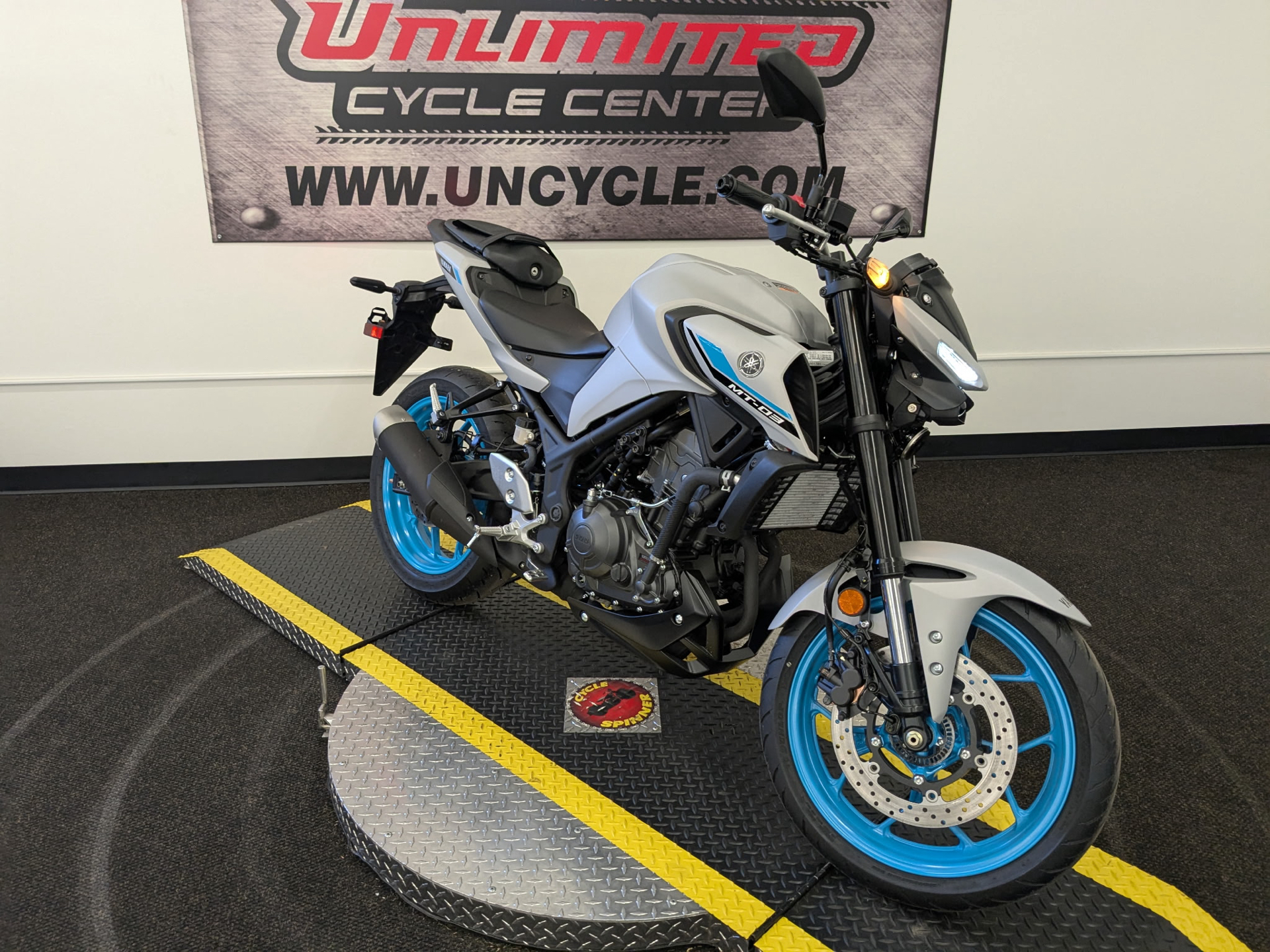 New 2025 Yamaha MT-03 | Motorcycles in Tyrone PA | 1791 Ice Storm