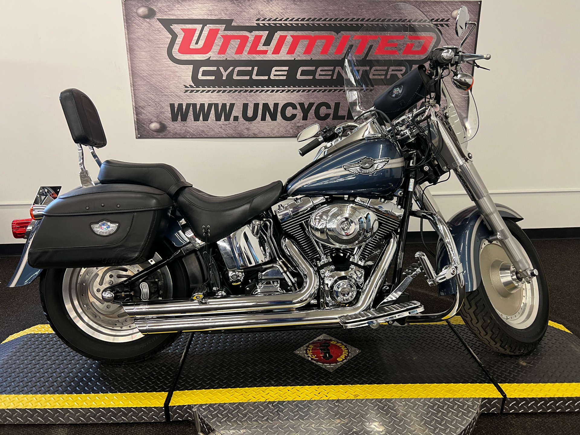 Used 2003 Harley-Davidson FLSTF/FLSTFI Fat Boy® Motorcycles in