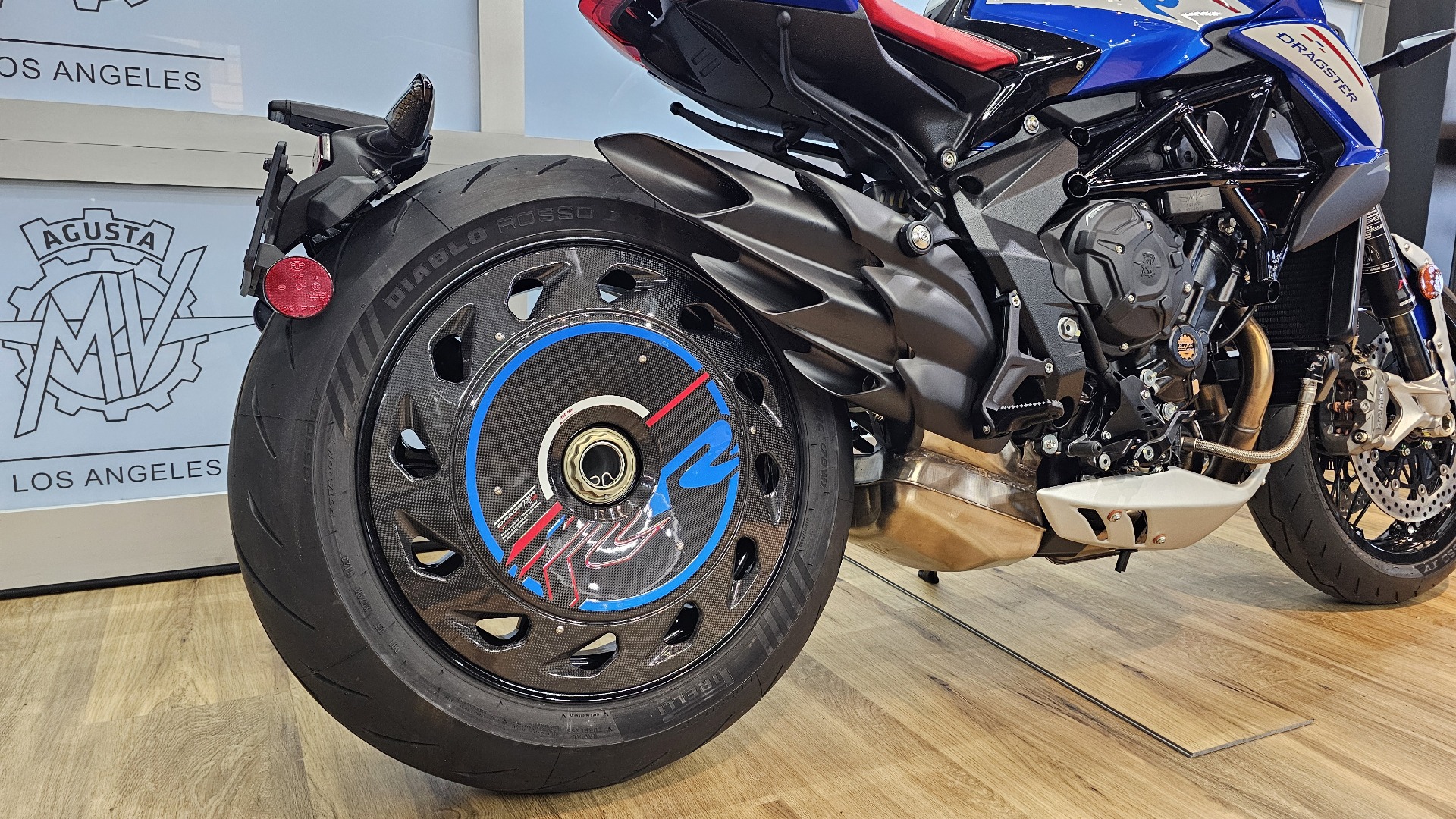 New 2023 MV Agusta Dragster America Santa Monica CA Specs Price Photos Ago Red Gloss Mica America Blue Gloss Intense Black Gloss with Special Parts Kit MV 009863