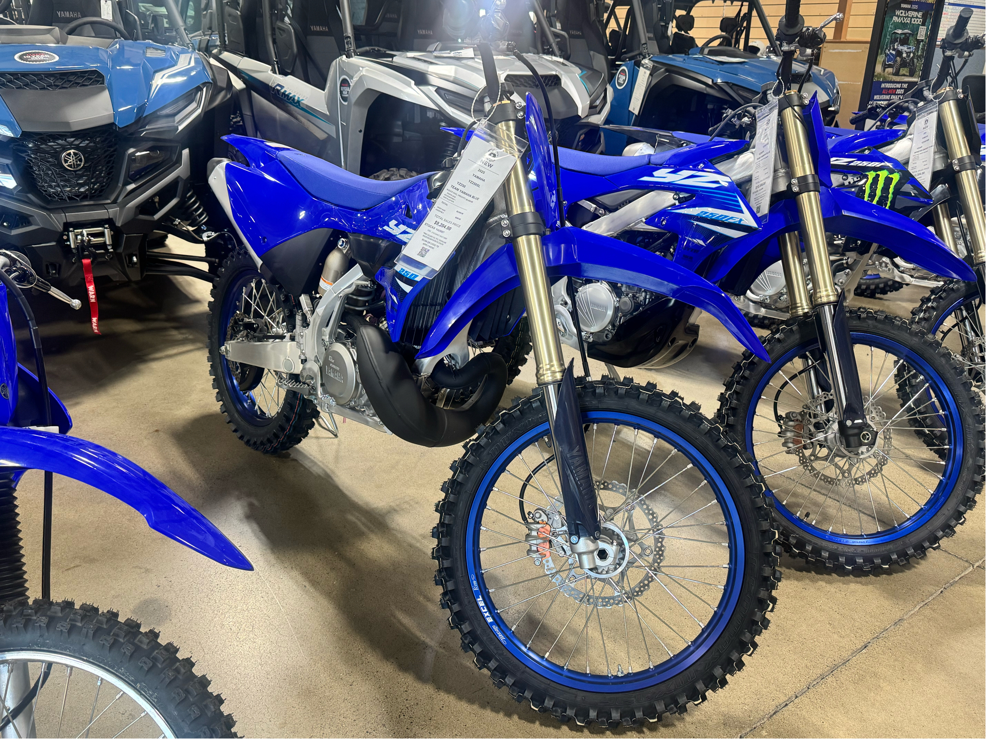 YA−MAN STA-205L BLUE New 2025 Yamaha YZ250 | Motorcycles in Asheville NC | Team Yamaha Blue