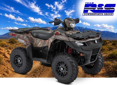 2025 Suzuki KingQuad 750AXi Power Steering SE Camo — photo 1 of 3