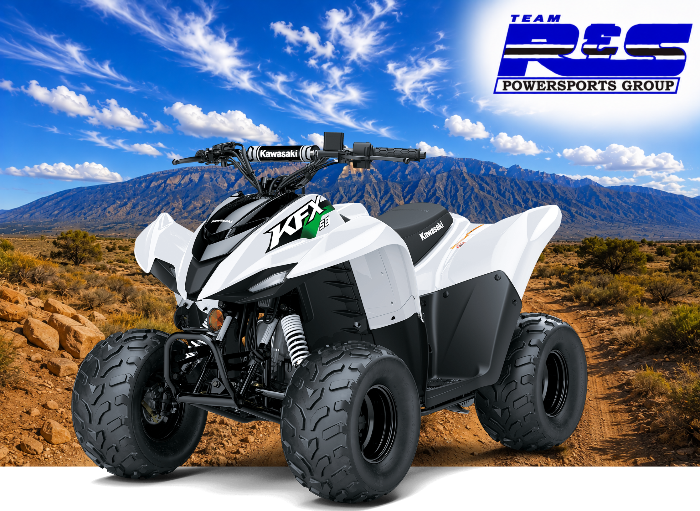 New 2027 Kawasaki KFX®50 | ATVs in Albuquerque NM | WL50273 Bright