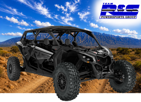 2026 Can-Am Maverick X3 MAX X RS TURBO RR Smart-Shox with 10.25 in. touchscreen display