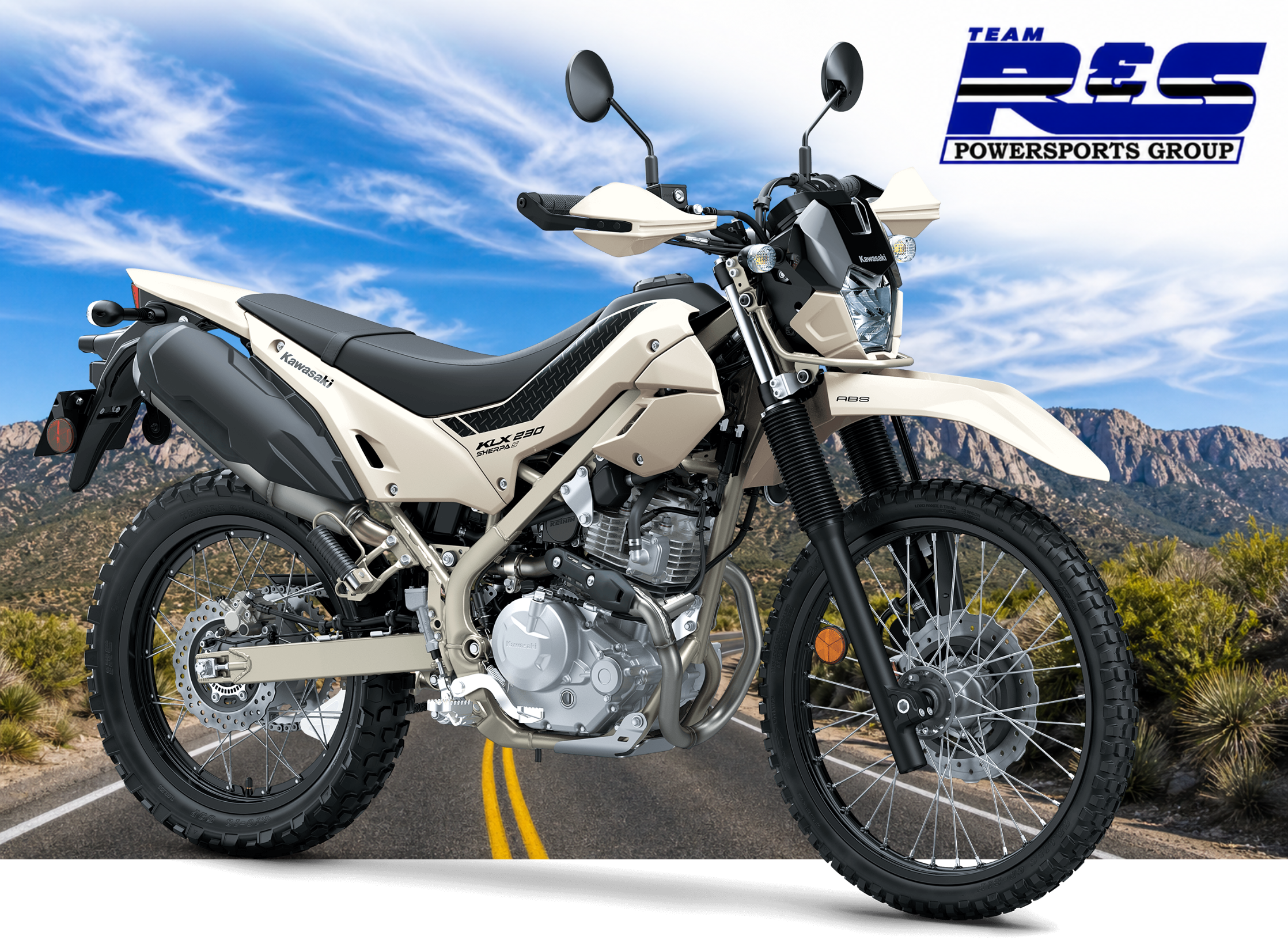 New 2026 Kawasaki KLX®230 SHERPA S ABS | Motorcycles in