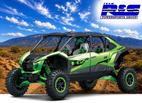 2026 Kawasaki Teryx4 H2 Deluxe eS