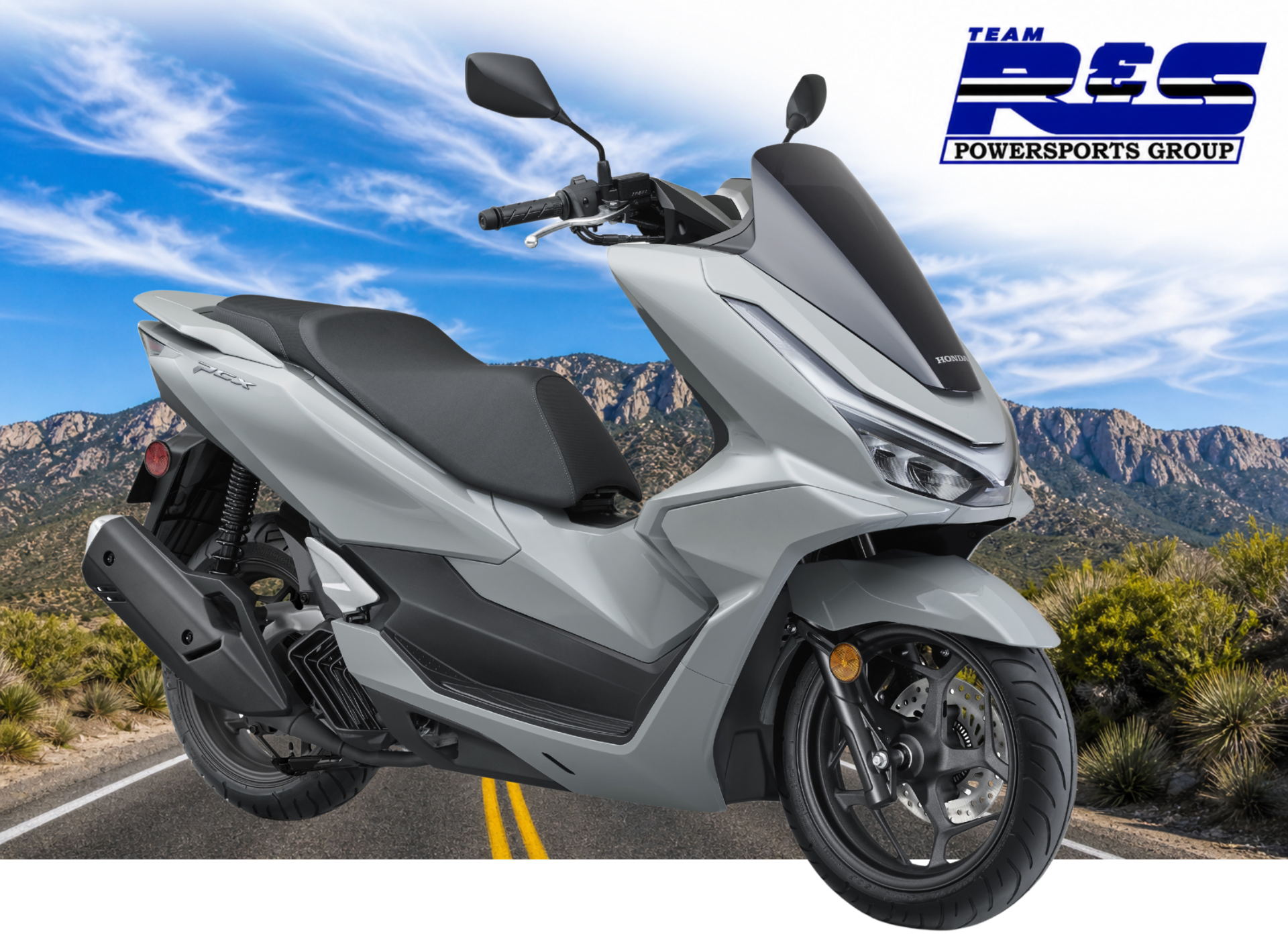 New 2026 Honda PCX | Scooters in Albuquerque NM | H100044 Pearl Gray