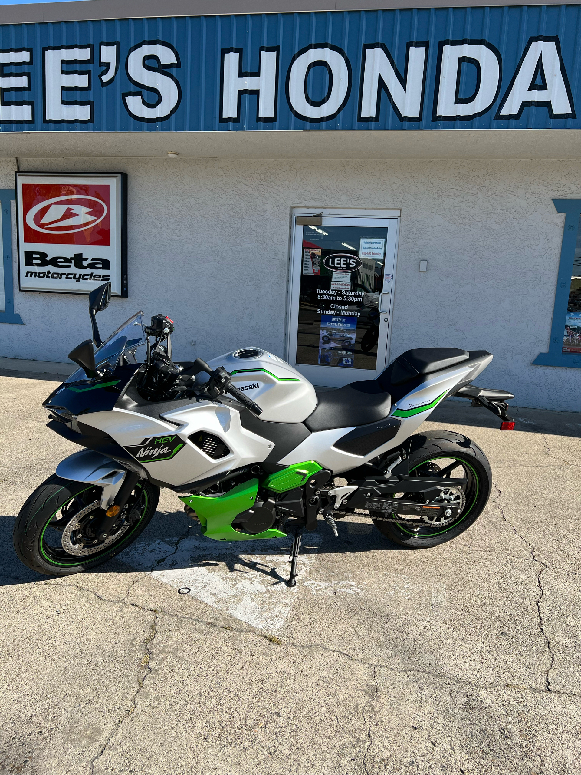 New 2024 Kawasaki Ninja 7 Hybrid ABS Motorcycles in Redding, CA