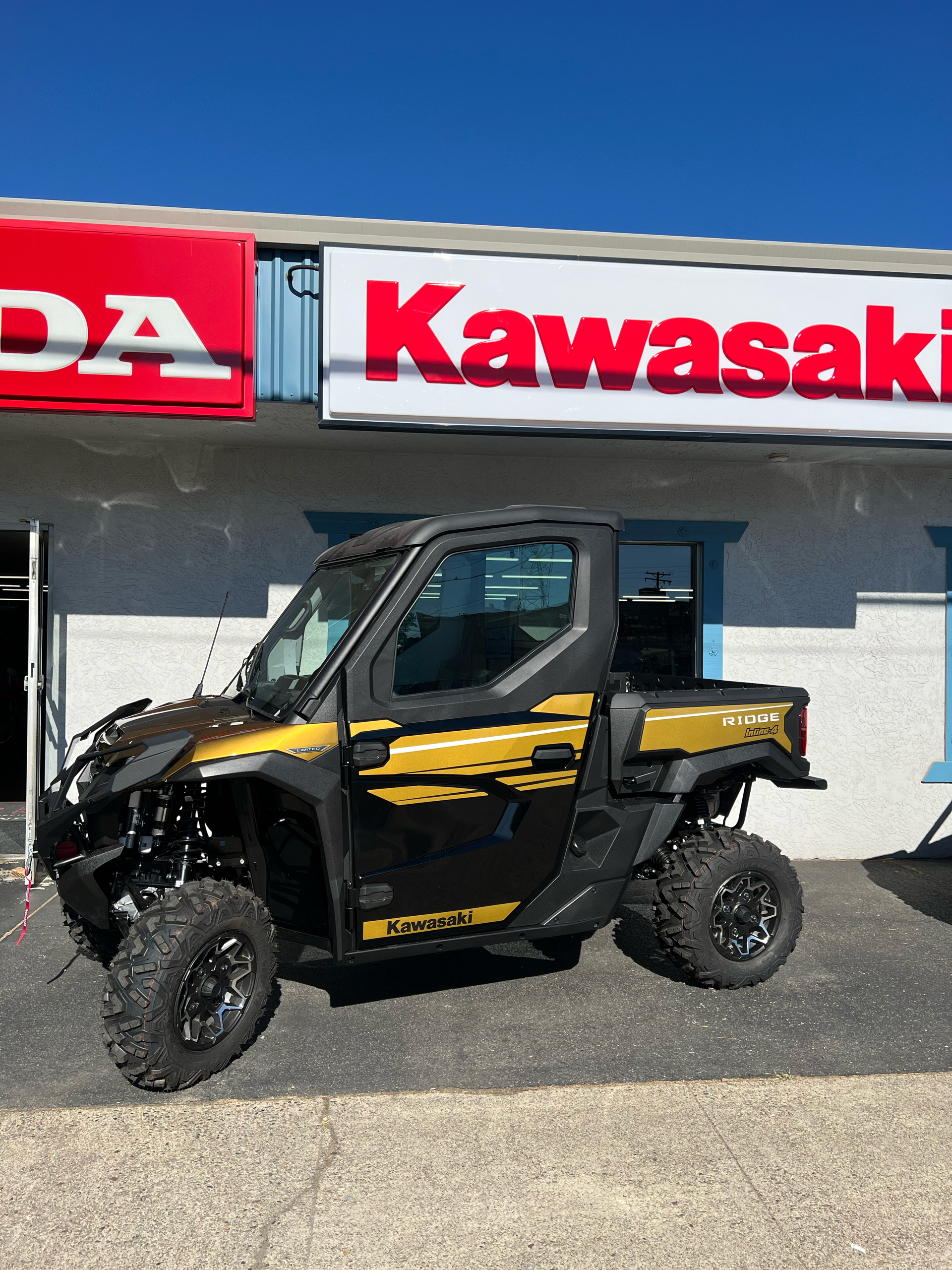 New 2024 Kawasaki RIDGE Limited HVAC Utility Vehicles in