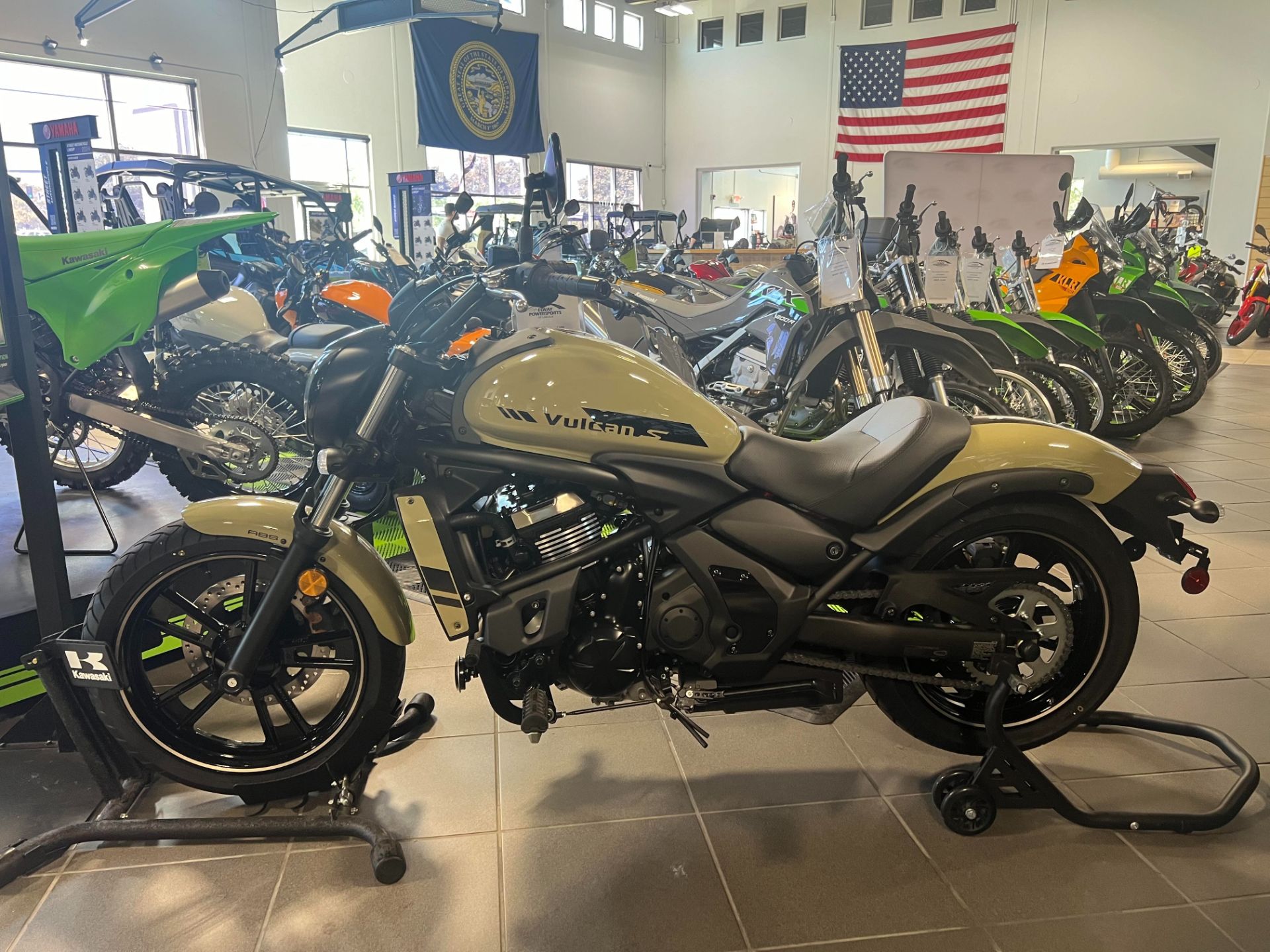 2024 Kawasaki Vulcan S ABS in Pearl Sand Khaki / Ebony | For Sale in ...