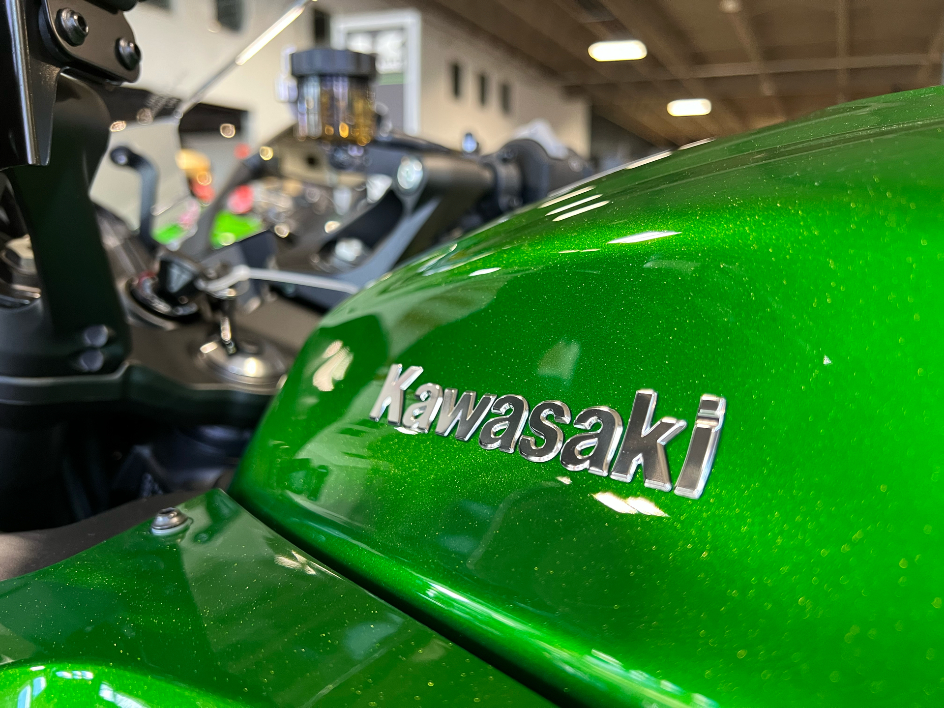 2025 Kawasaki Ninja 1100SX SE ABS in Emerald Blazed Green
