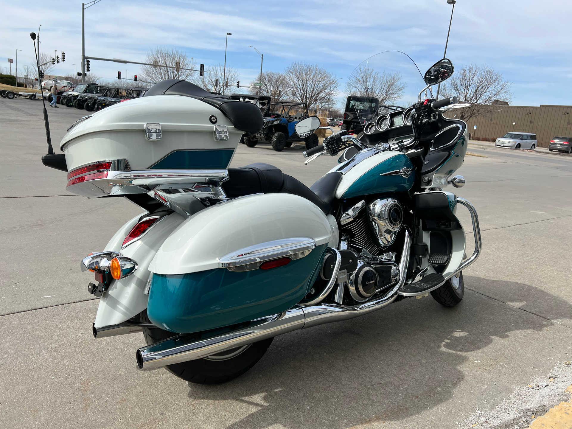 2022 Kawasaki Vulcan 1700 Voyager ABS in Pearl Robotic White