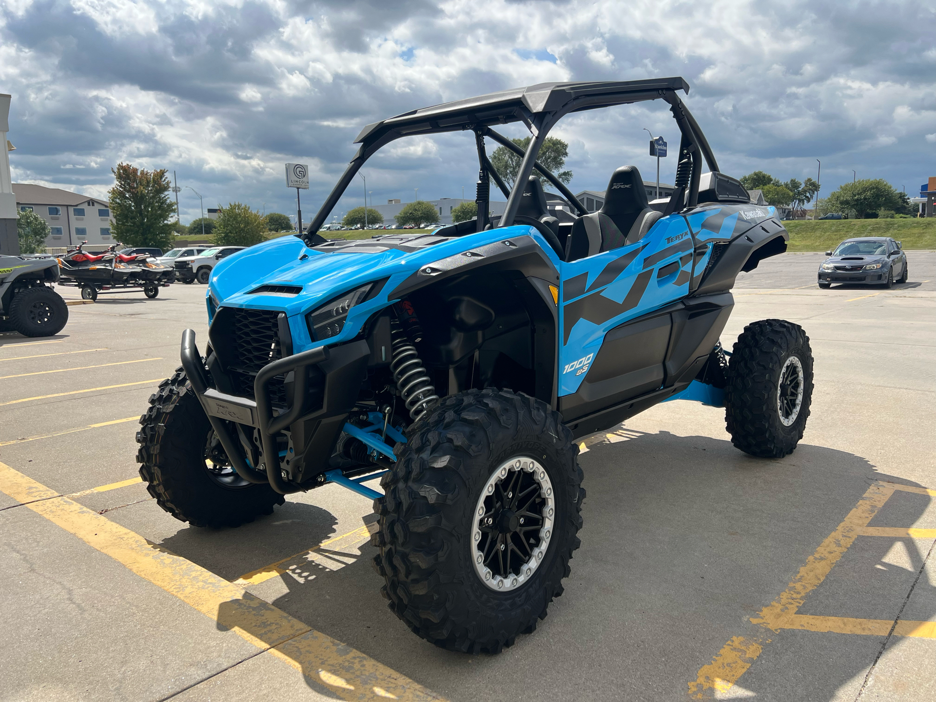 2026 Kawasaki Teryx KRX 1000 eS in Sky Blue / Super Black | For