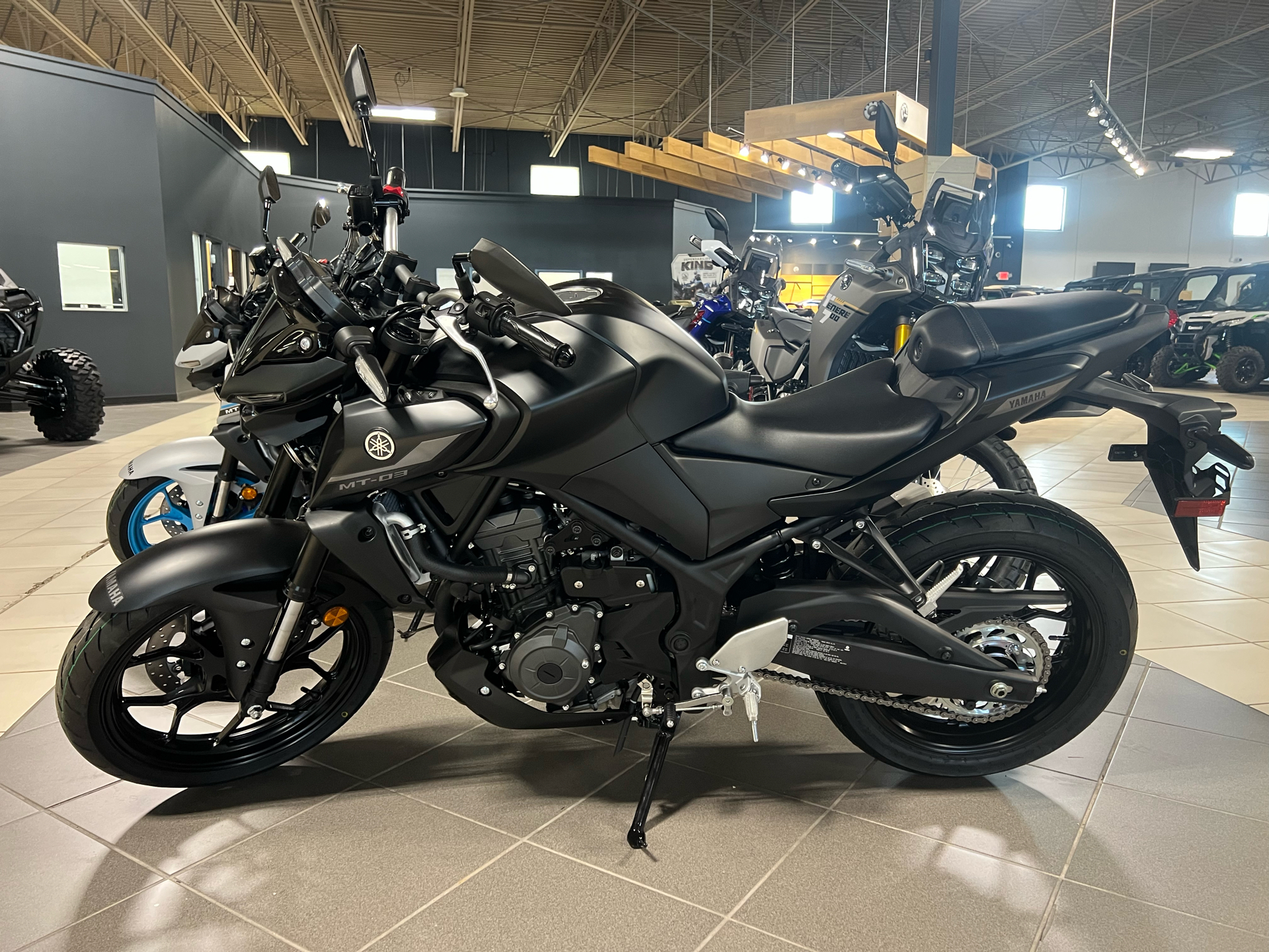 2025 Yamaha MT-03 in Matte Stealth Black | For Sale in Lincoln NE