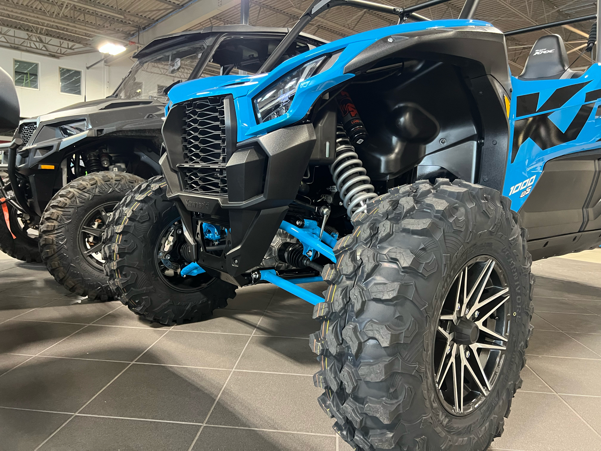 2026 Kawasaki Teryx KRX4 1000 eS in Sky Blue / Super Black | For