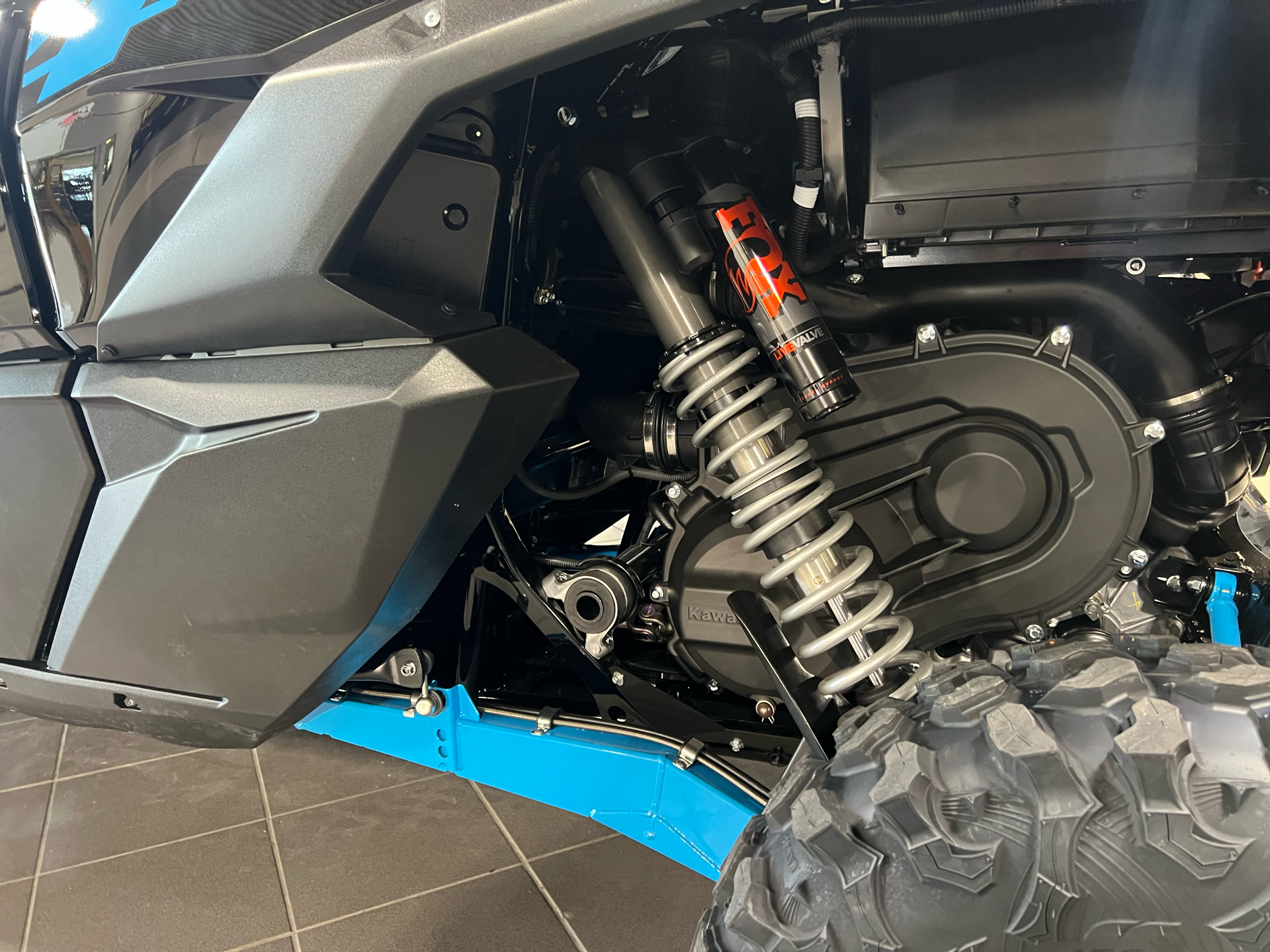 2026 Kawasaki Teryx KRX4 1000 eS in Sky Blue / Super Black | For