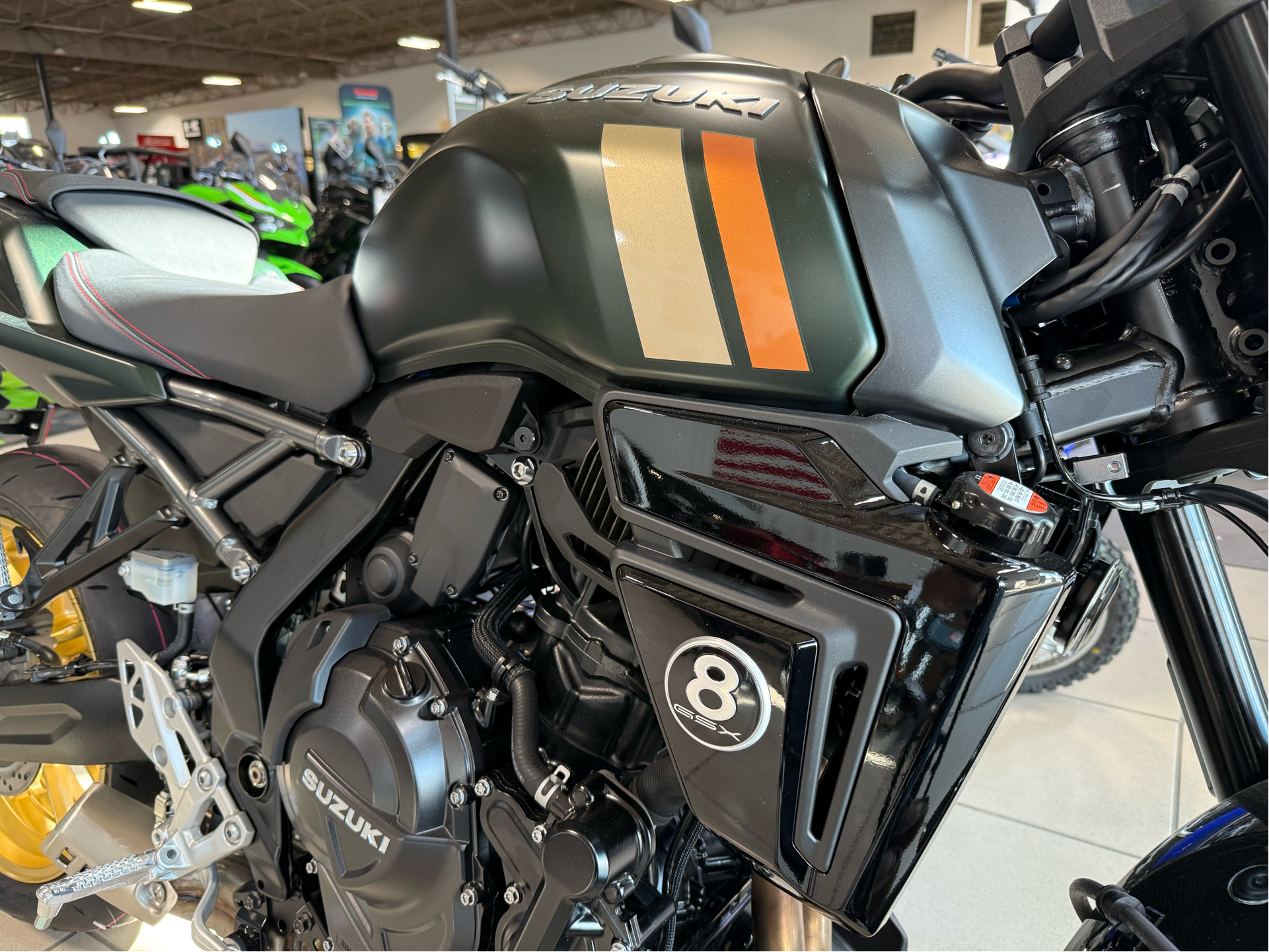 New 2026 Suzuki GSX-8TT, Greeley CO | Specs, Price, Photos | Pearl Matte  Shadow Green 250922