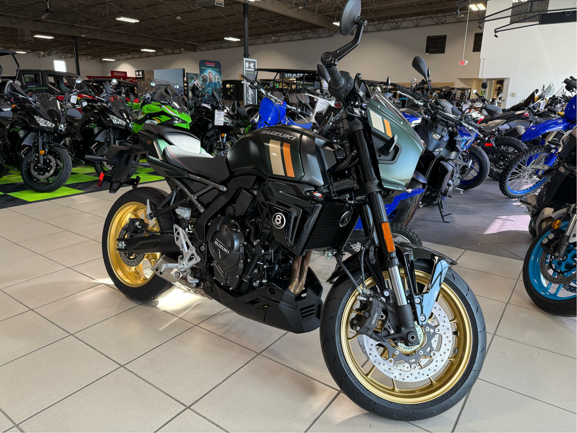 New 2026 Suzuki GSX-8TT, Greeley CO | Specs, Price, Photos | Pearl Matte  Shadow Green 250922