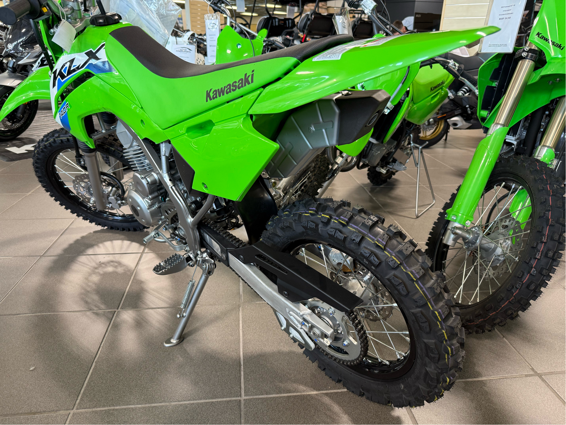 2026 Kawasaki KLX 140R in Lime Green | For Sale in Lincoln NE