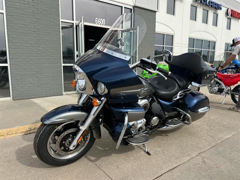 2025 Kawasaki Vulcan 1700 Voyager ABS in Metallic Ocean Blue