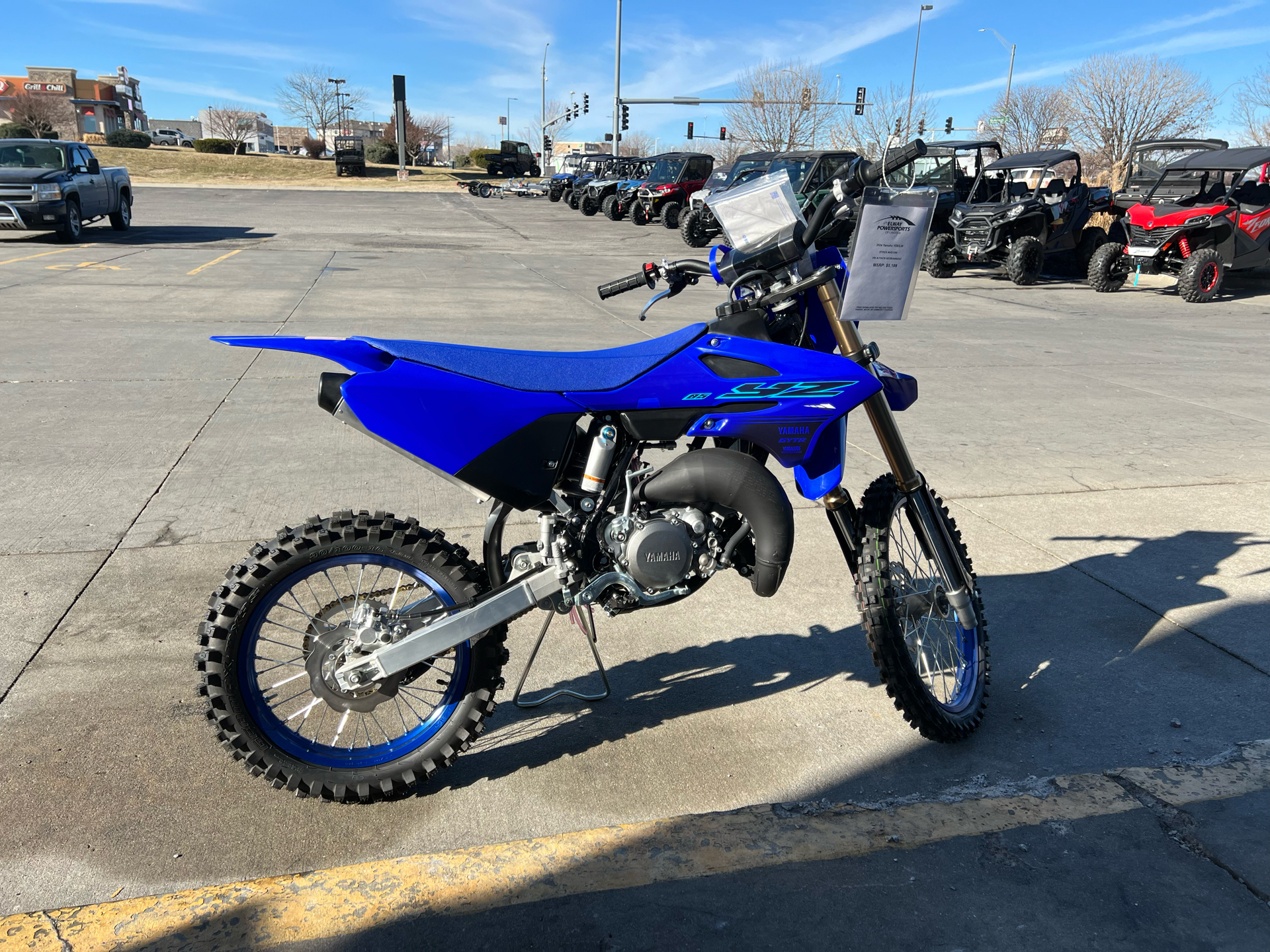 2024 Yamaha YZ85LW in Team Yamaha Blue | For Sale in Lincoln NE