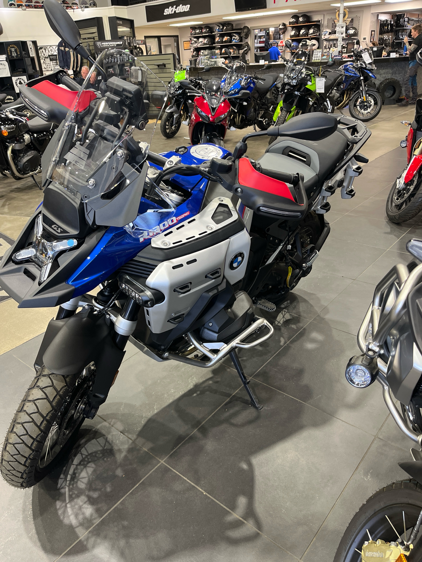 New 2025 BMW R 1300 GS Adventure, Fort Collins CO | Specs, Price, Photos |  Style GS Trophy - Racing Blue Metallic 6K65206