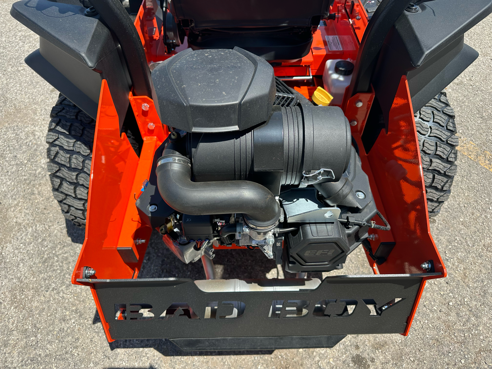 Java the Bad! New 2025 Bad Boy Mowers Revolt X 54 in. Kawasaki EVO781 EFI