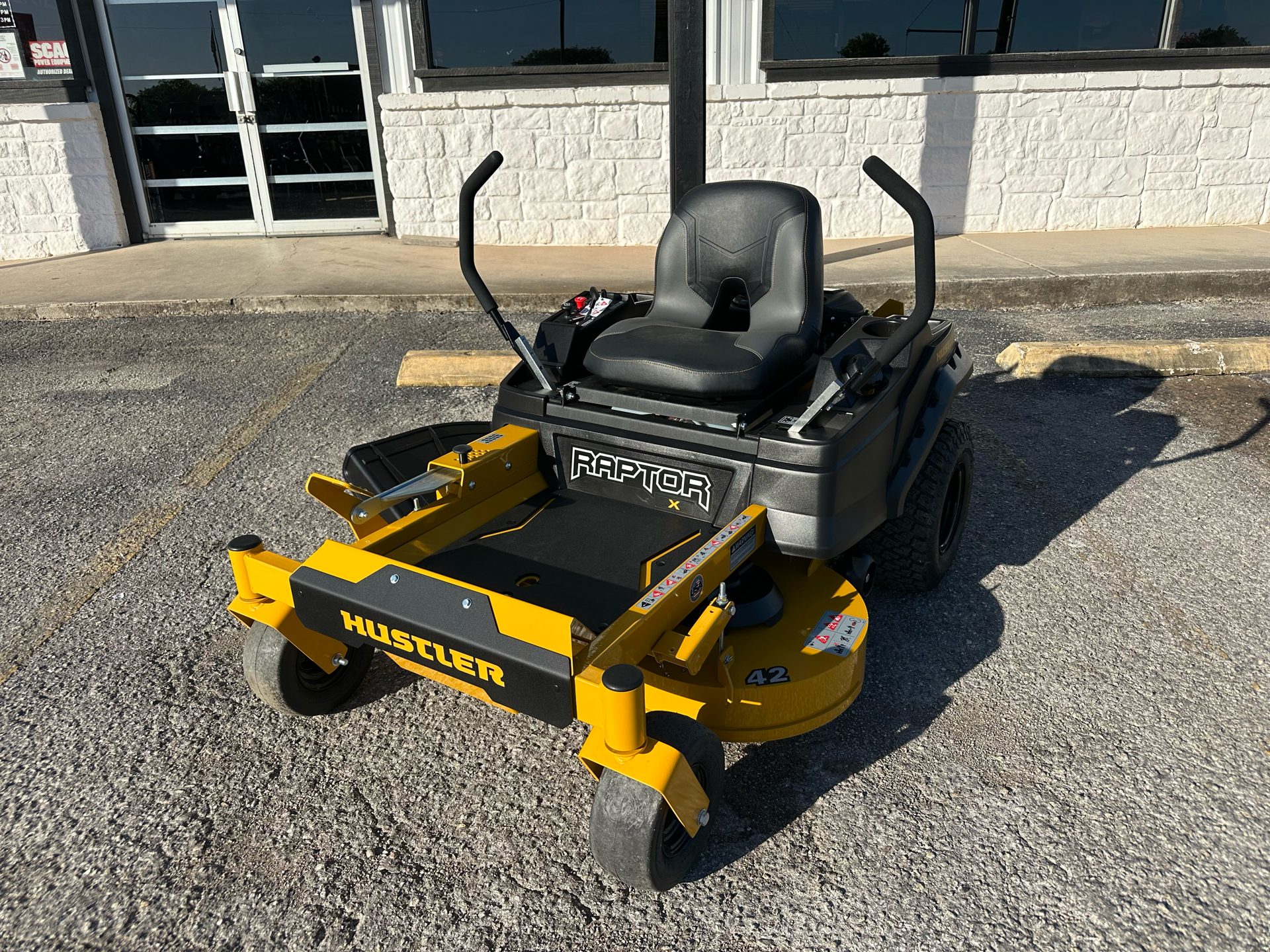 New 2025 Hustler Turf Equipment Raptor X 42 in. Kawasaki FR600 18
