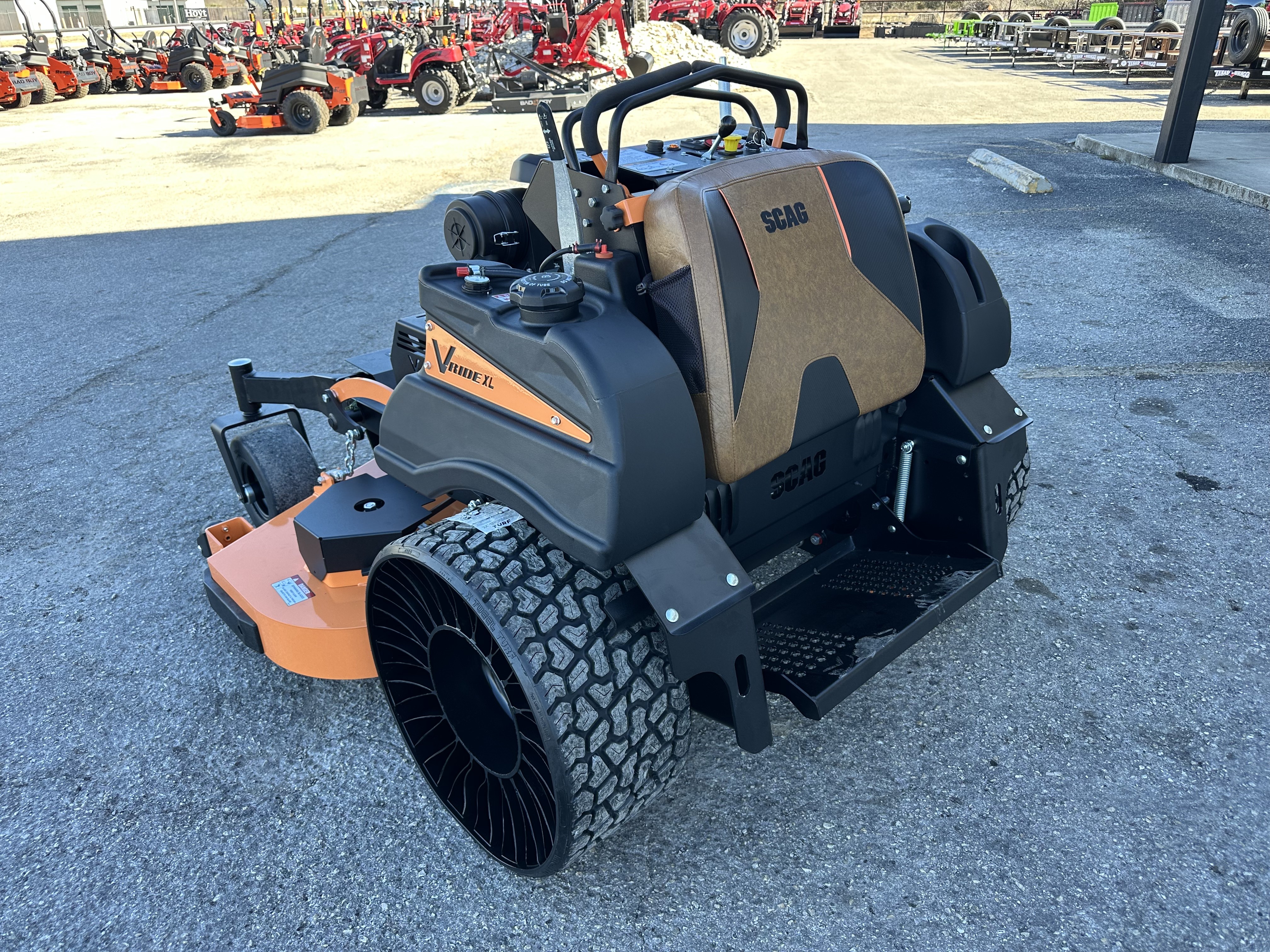New 2026 SCAG Power Equipment V-Ride XL Blackout Edition 61 in