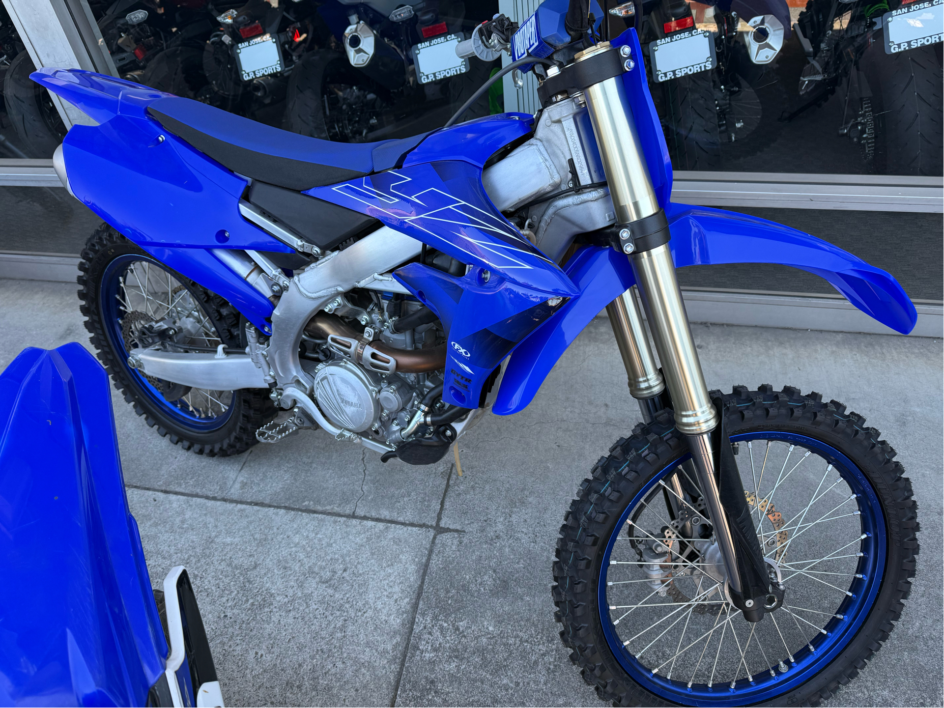 Used 2022 Yamaha YZ250F Team Yamaha Blue C29641