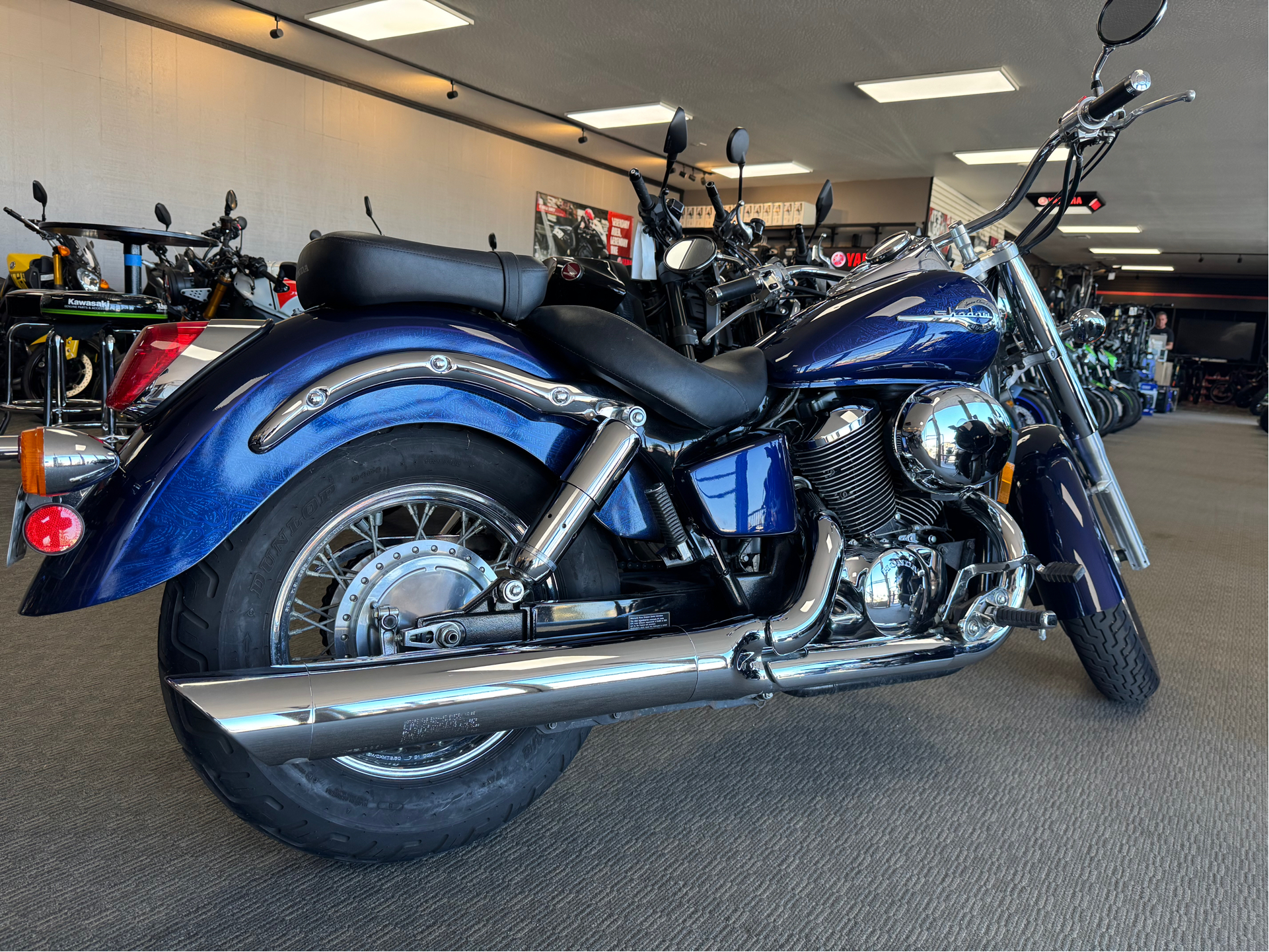 Used 2002 Honda Shadow Spirit 750 Black / White U10155 | Motorcycles in San  Jose CA, image size:1921x1441