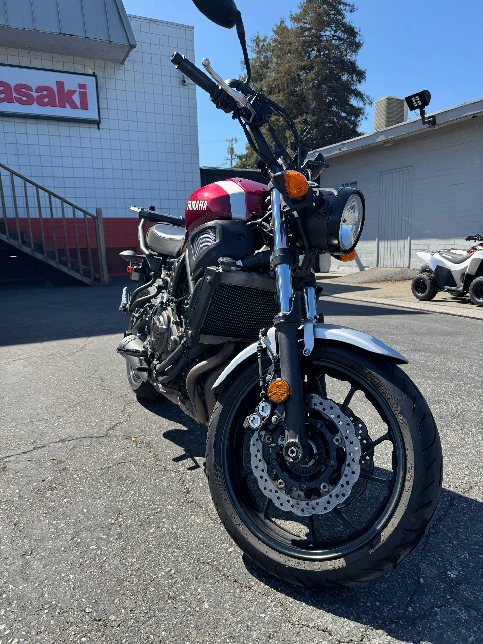 Motorcycle Rasberry Used 2018 Yamaha XSR700 Raspberry Metallic C00287 | Motorcycles in San ...