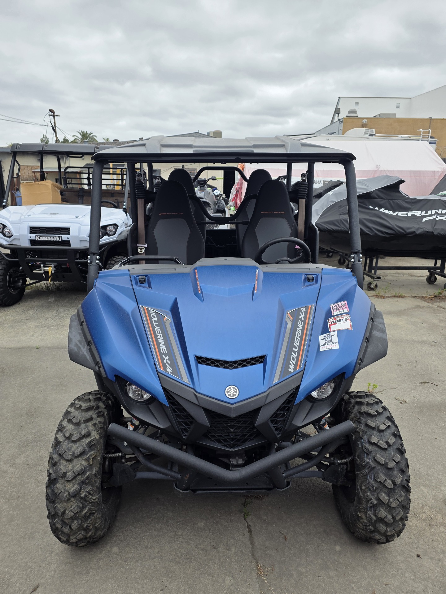 Used 2019 Yamaha Wolverine X4 SE Backcountry Blue C02773 | Utility