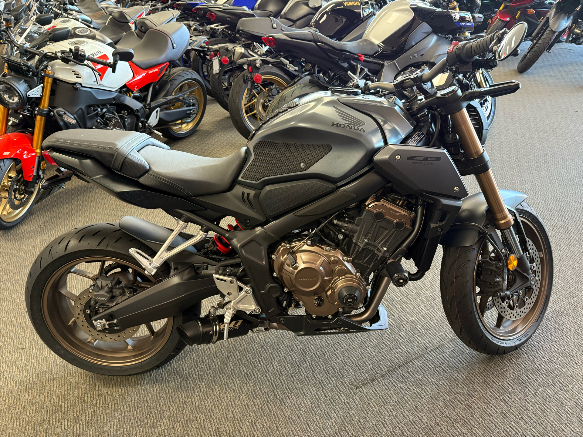 Used 2023 Honda CB650R ABS Matte Gray Metallic U00216