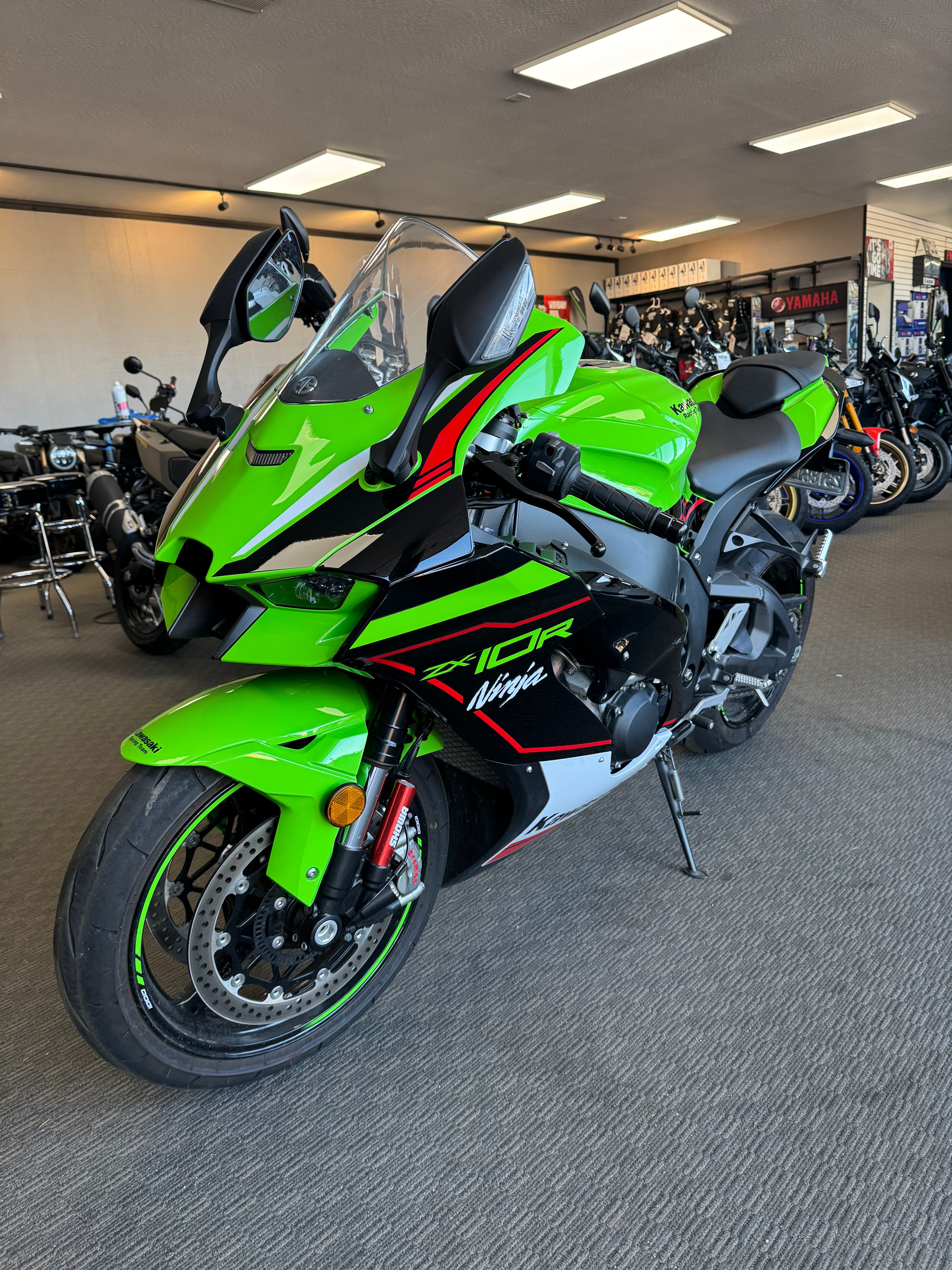 Used 2021 Kawasaki Ninja ZX-10R ABS KRT Edition Lime Green / Ebony