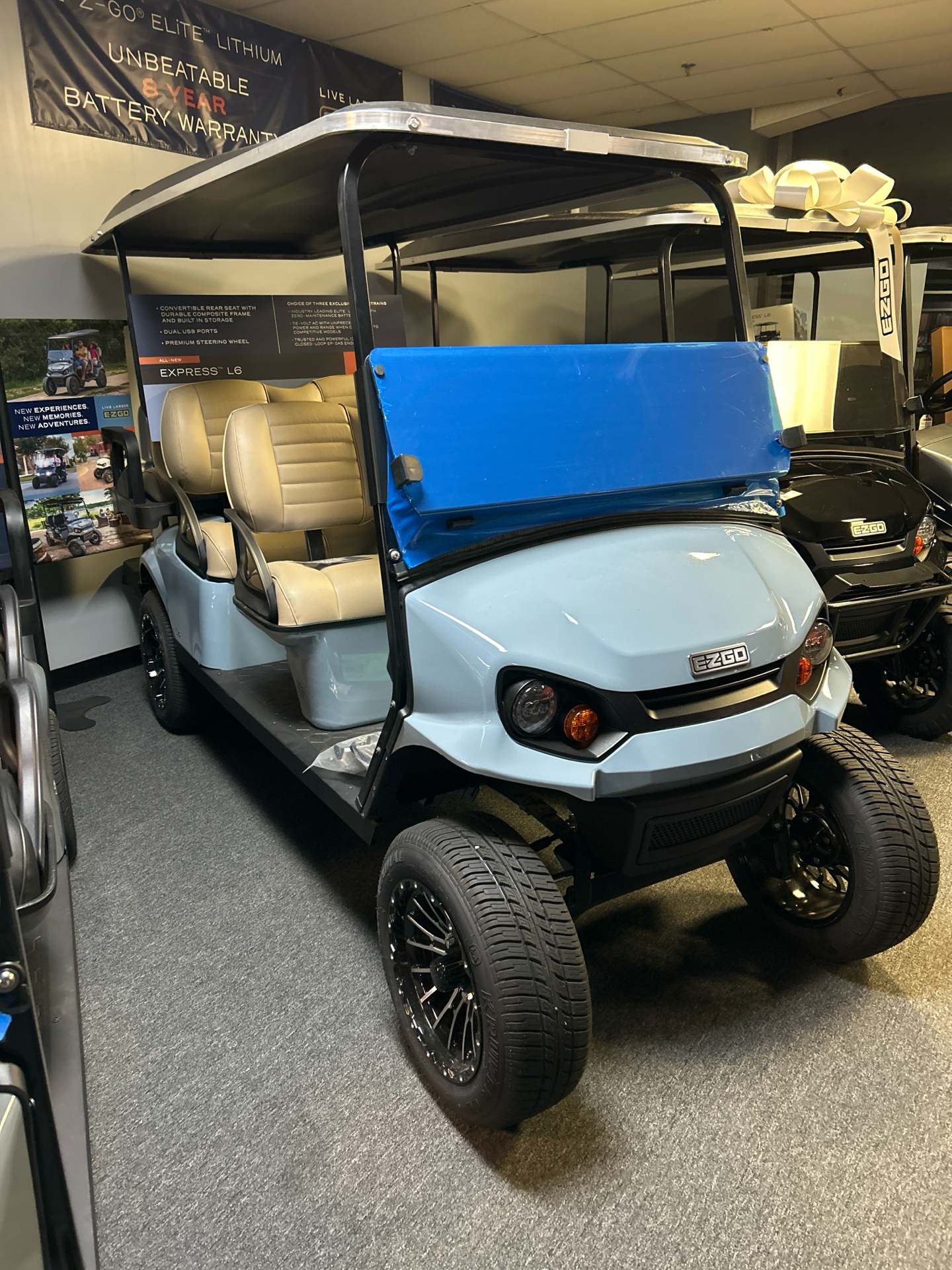 New 2024 E-Z-GO Express L6 Gas | Golf Carts in Jackson TN | E